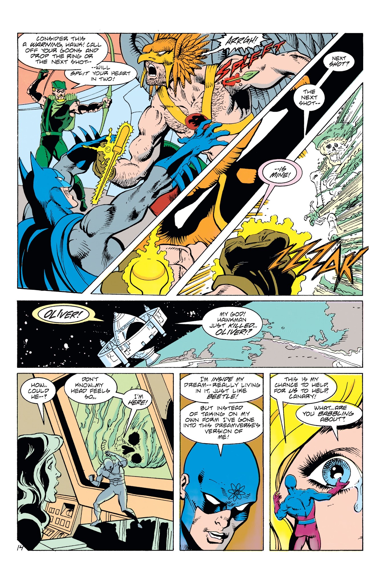 Read online Superman & The Justice League America comic -  Issue #2 - 217