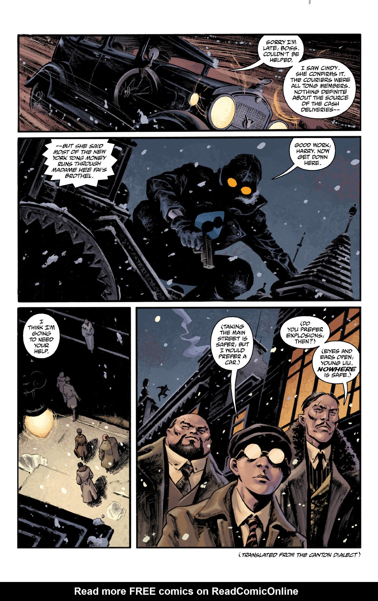 Read online Lobster Johnson: Satan Smells a Rat comic -  Issue # TPB - 80