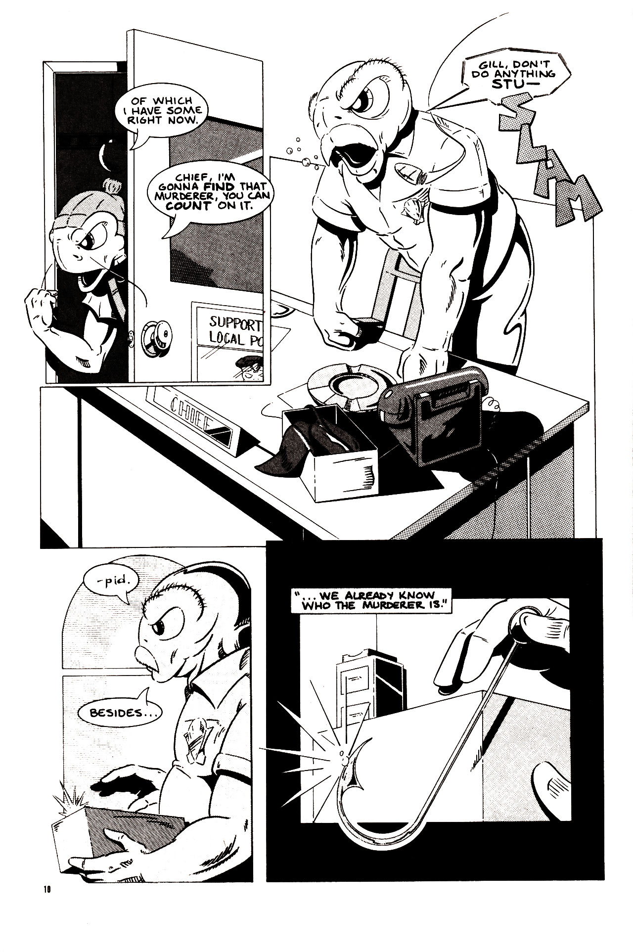 Read online The Fish Police comic -  Issue #6 - 13