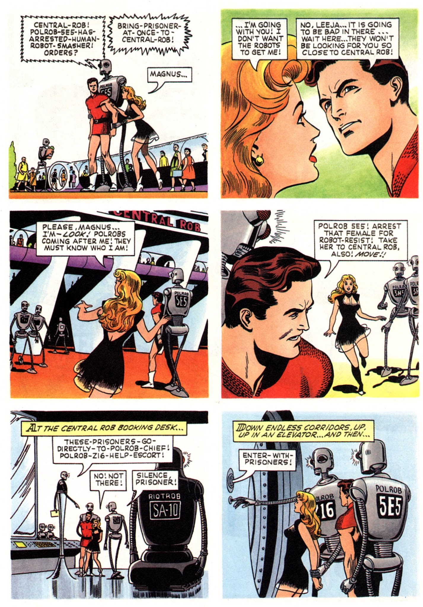 Read online Vintage Magnus, Robot Fighter comic -  Issue #1 - 19