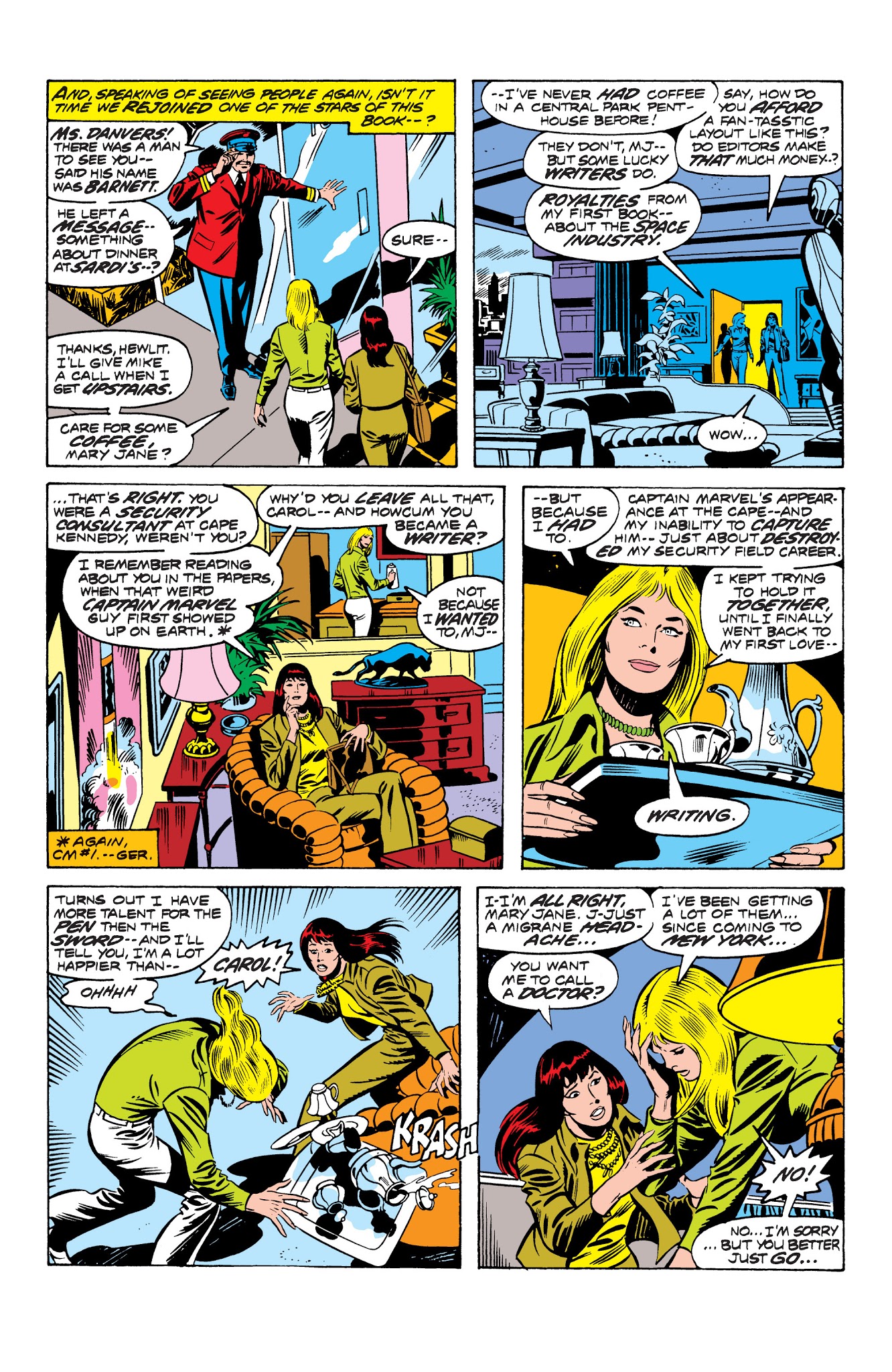 Read online Marvel Masterworks: Ms. Marvel comic -  Issue # TPB 1 - 15