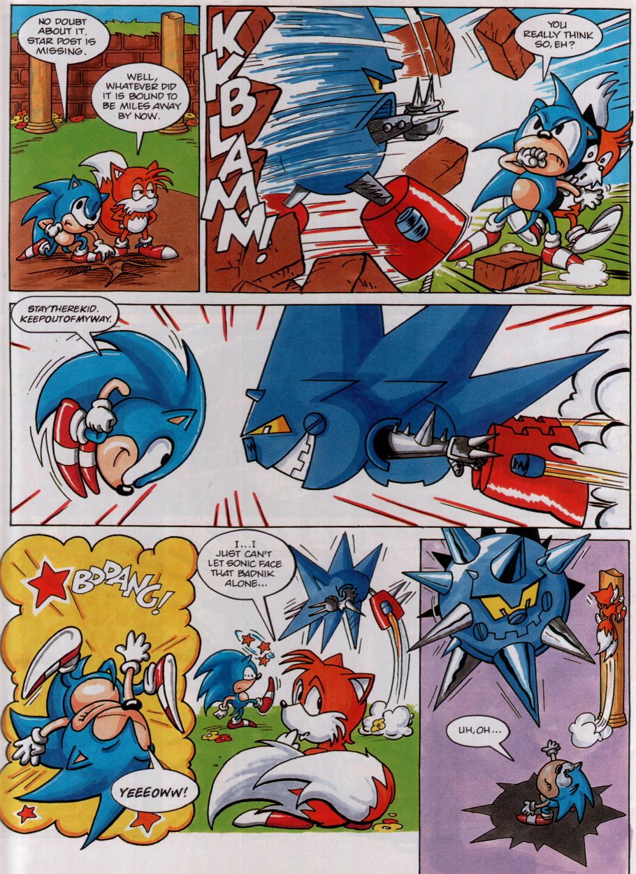 Read online Sonic the Comic comic -  Issue #4 - 6