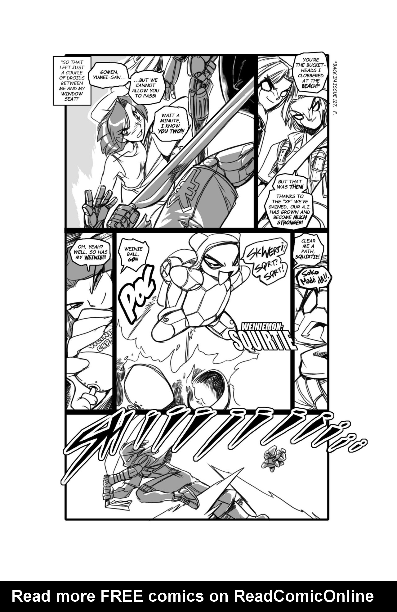 Read online Ninja High School (1986) comic -  Issue #129 - 9