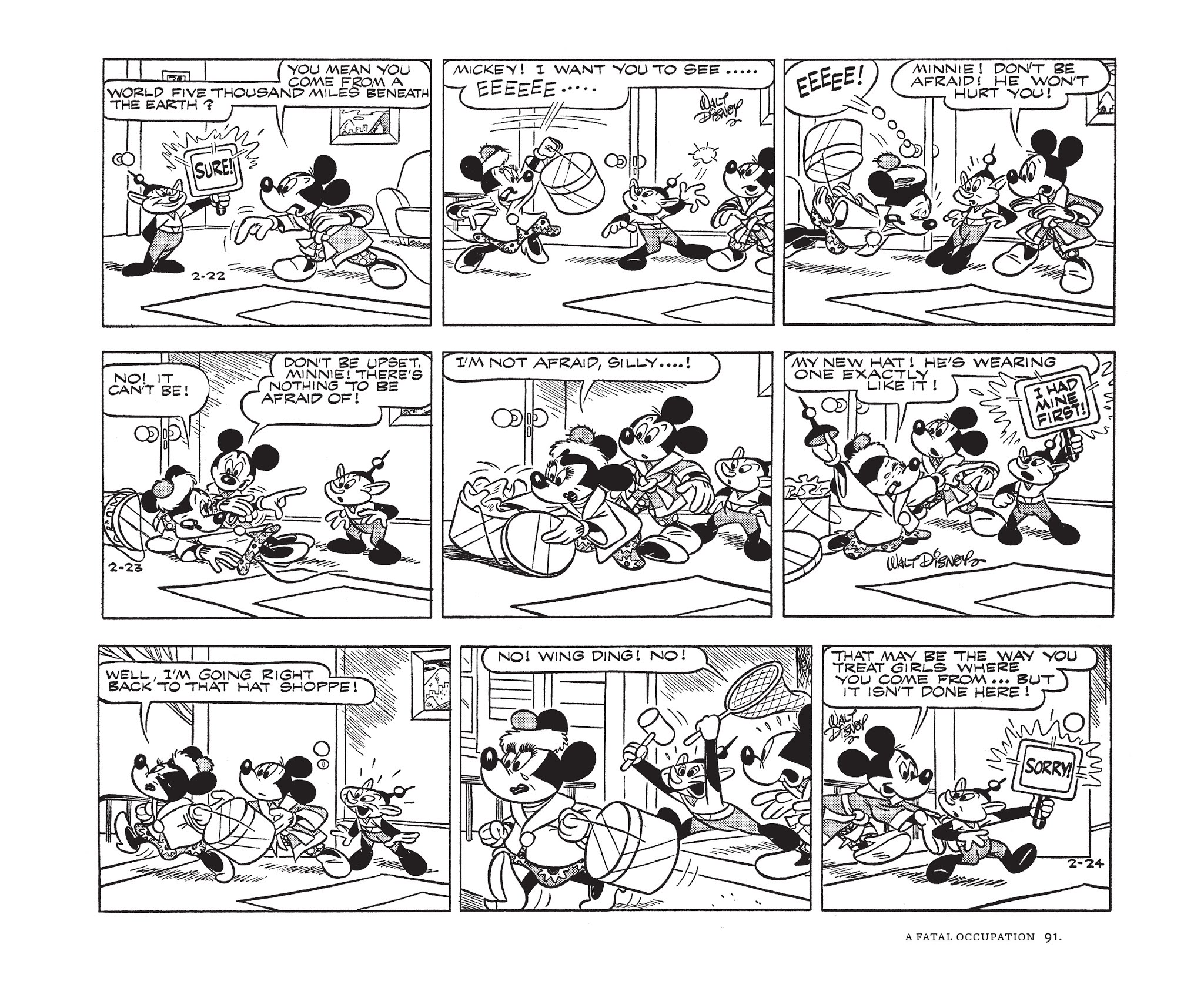 Read online Walt Disney's Mickey Mouse by Floyd Gottfredson comic -  Issue # TPB 12 (Part 1) - 91