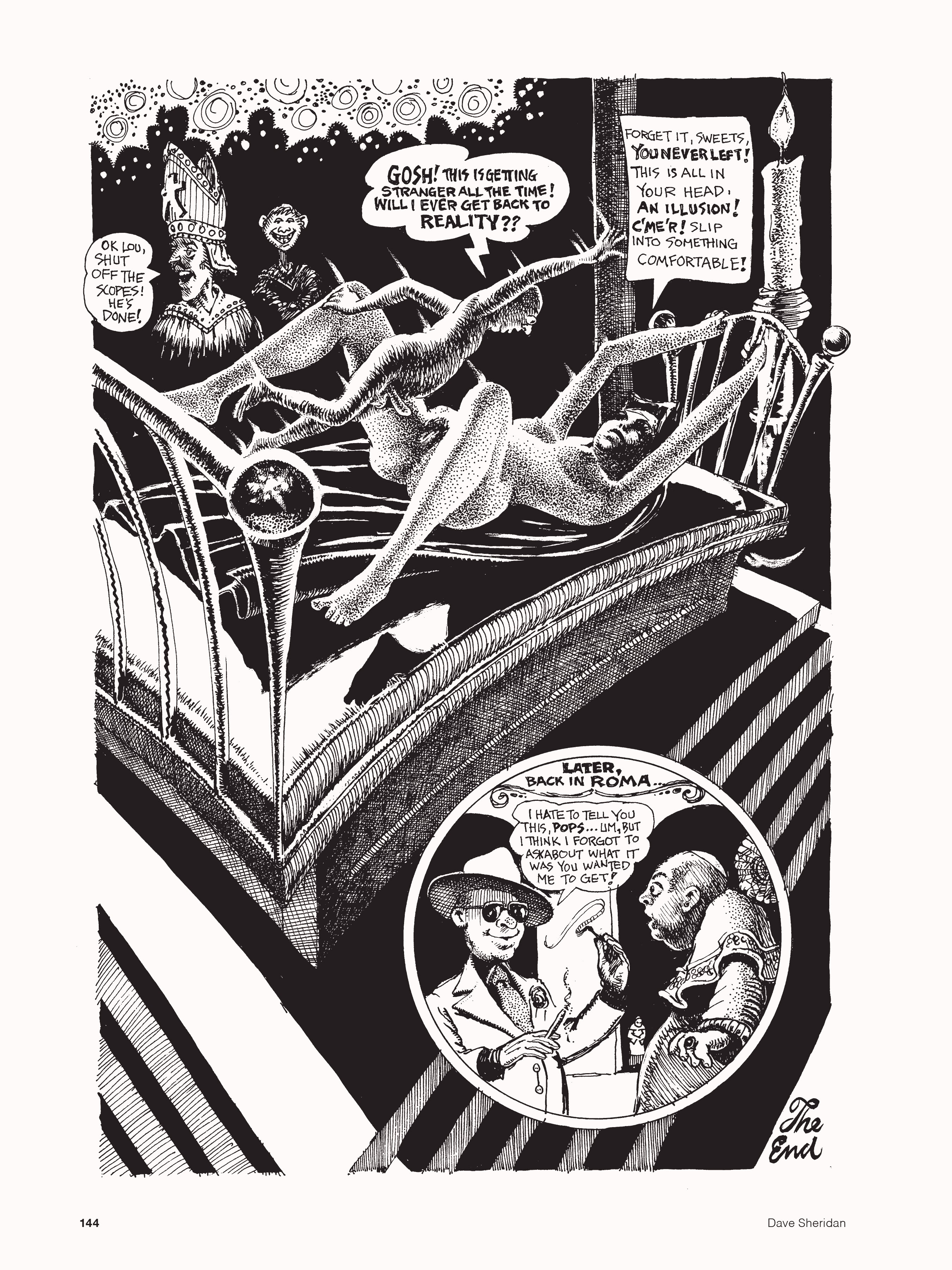 Read online Dave Sheridan: Life with Dealer McDope, the Leather Nun, and the Fabulous Furry Freak Brothers comic -  Issue # TPB (Part 2) - 56
