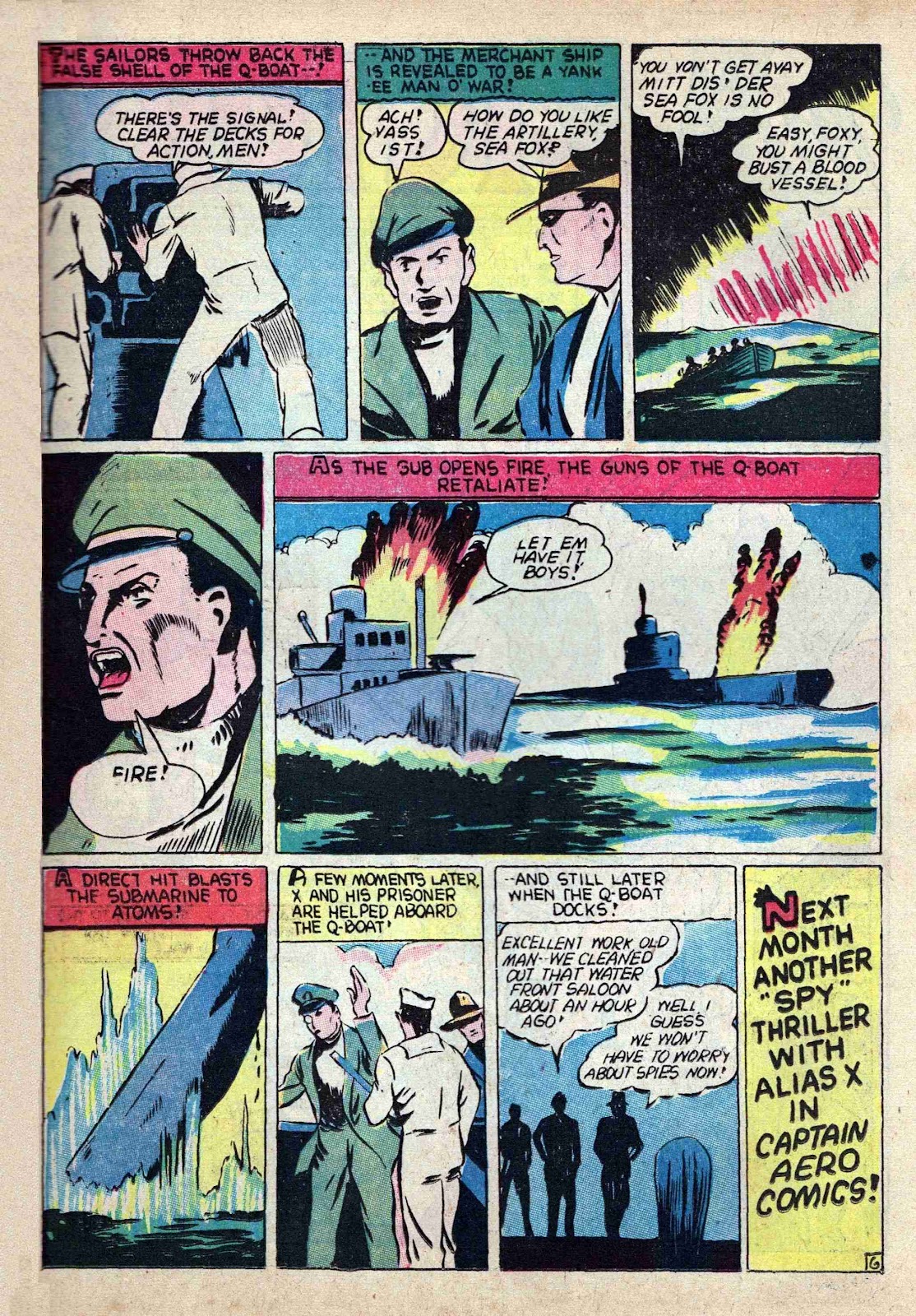 Captain Aero Comics issue 9 - Page 19