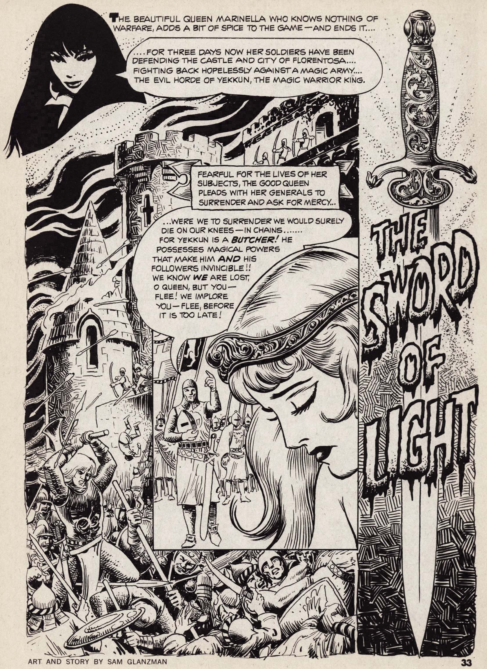 Read online Vampirella (1969) comic -  Issue #14 - 33