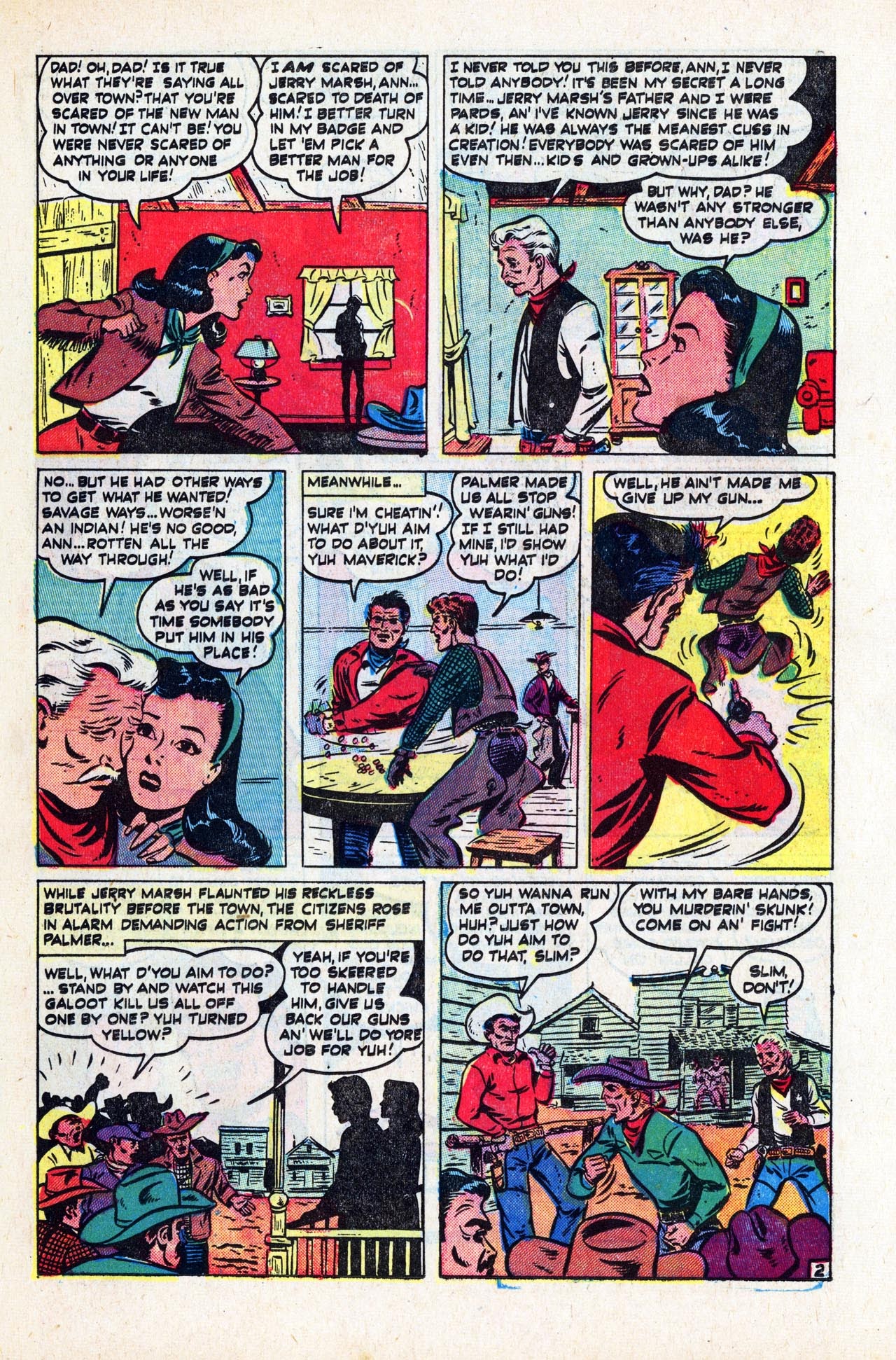 Read online Two Gun Western (1950) comic -  Issue #6 - 23