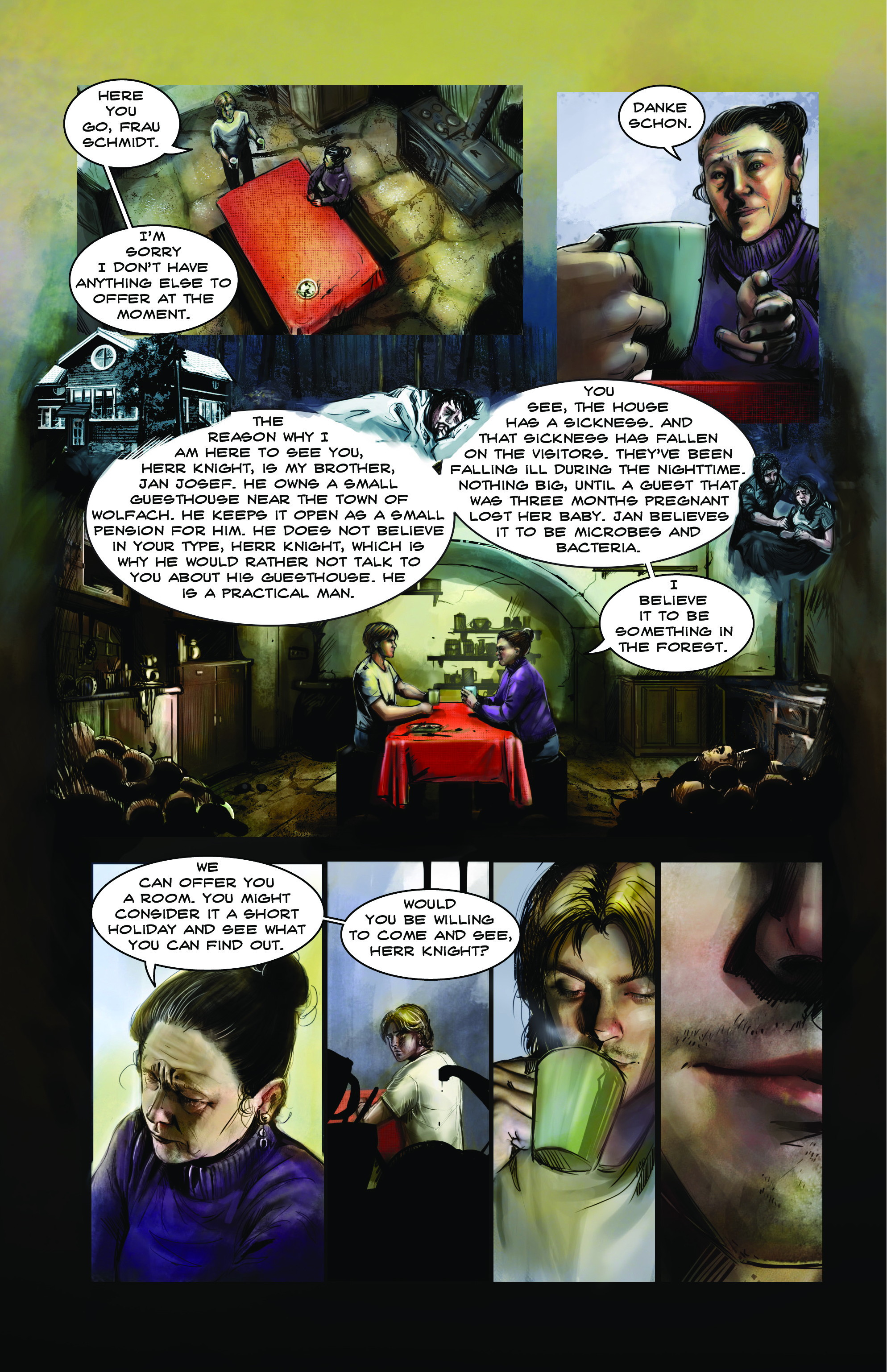Read online Gabriel Knight: Temptation comic -  Issue # TPB - 5
