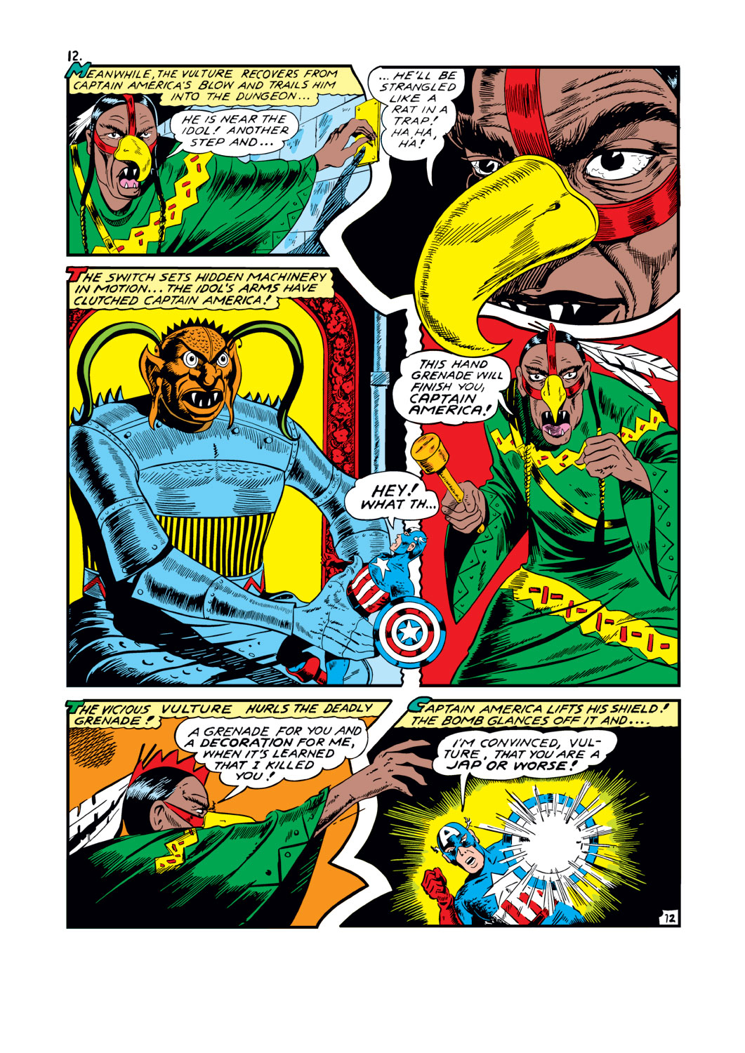 Read online Captain America Comics comic -  Issue #14 - 14