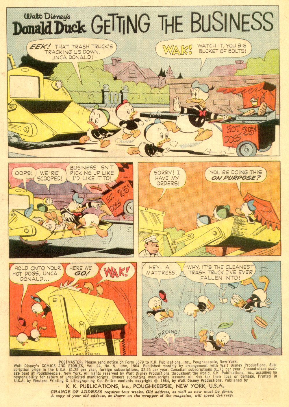 Read online Walt Disney's Comics and Stories comic -  Issue #285 - 2