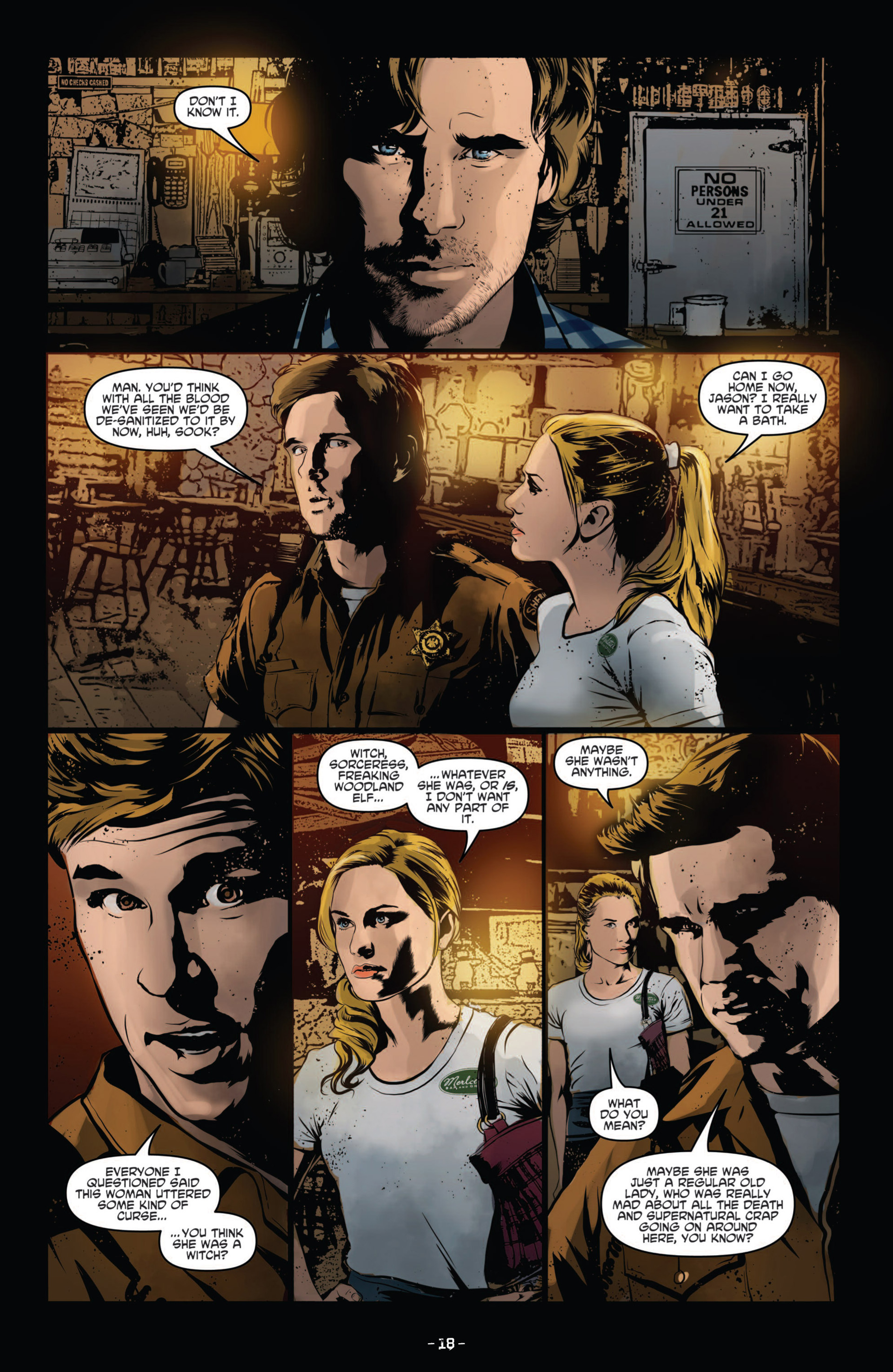 Read online True Blood (2012) comic -  Issue #11 - 21