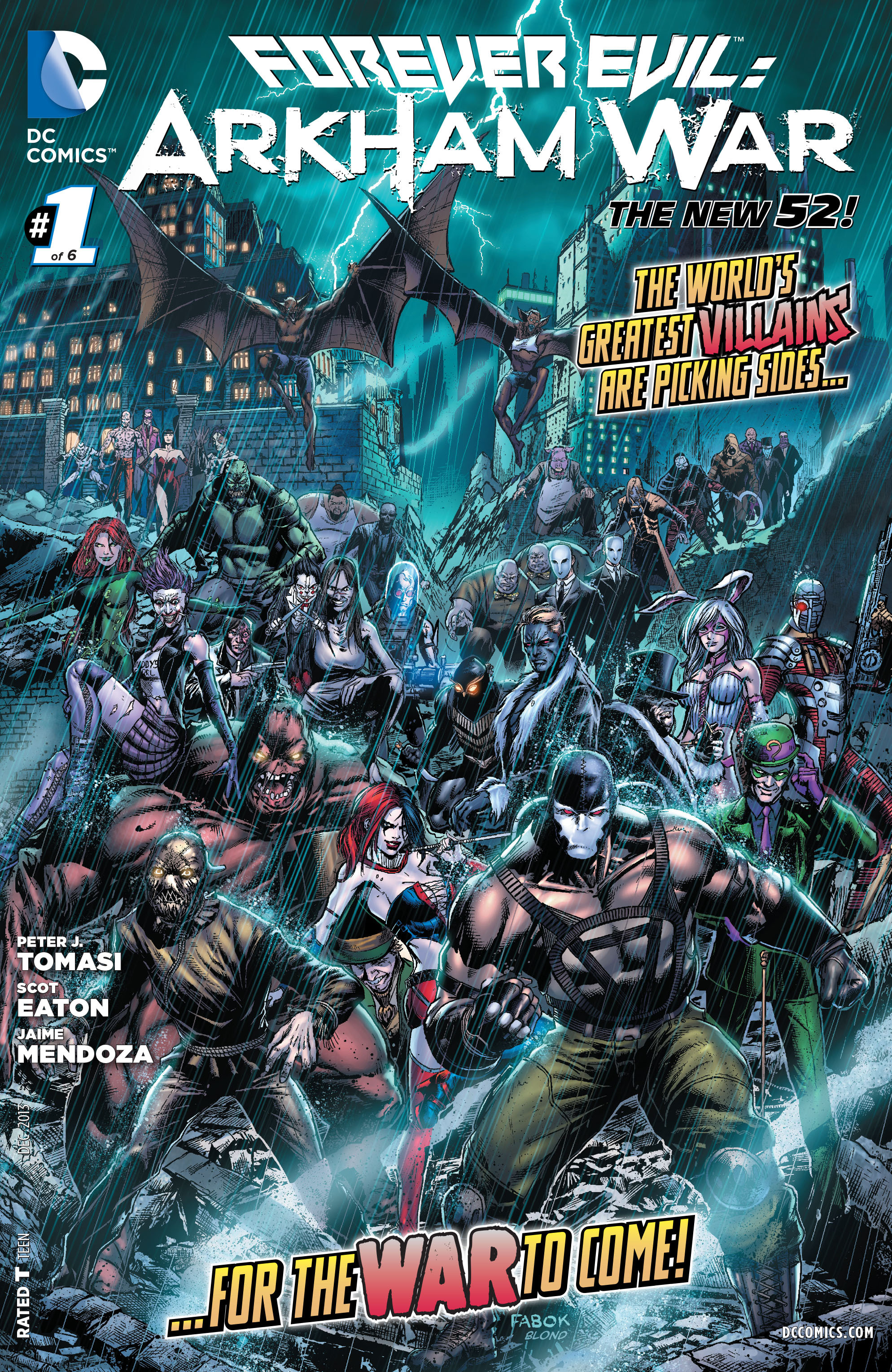 Read online Forever Evil: Arkham War comic -  Issue #1 - 1