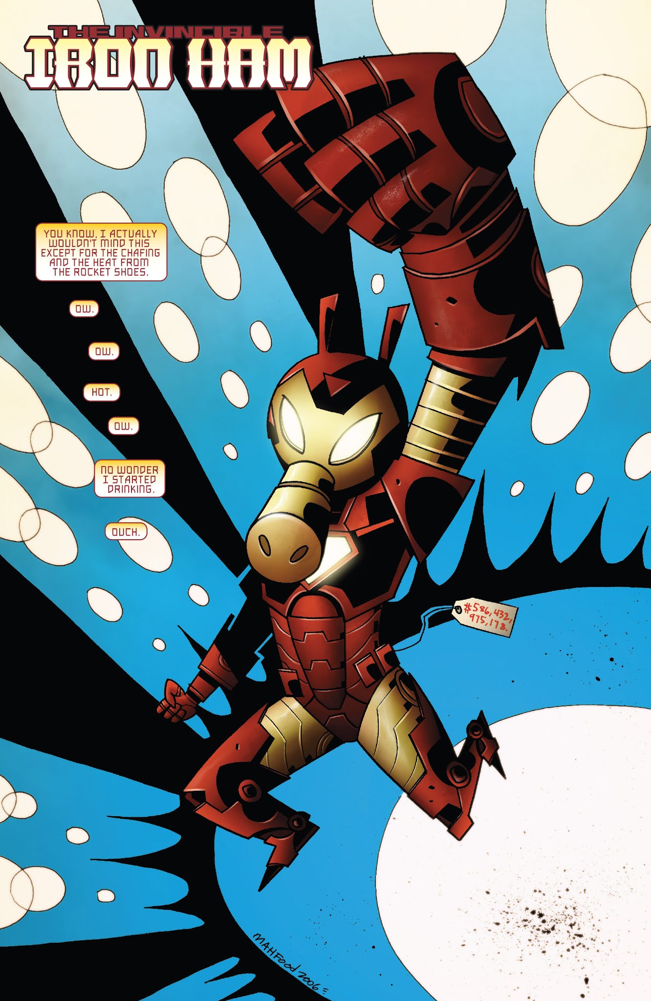 Read online Ultimate Civil War: Spider-Ham comic -  Issue # Full - 16