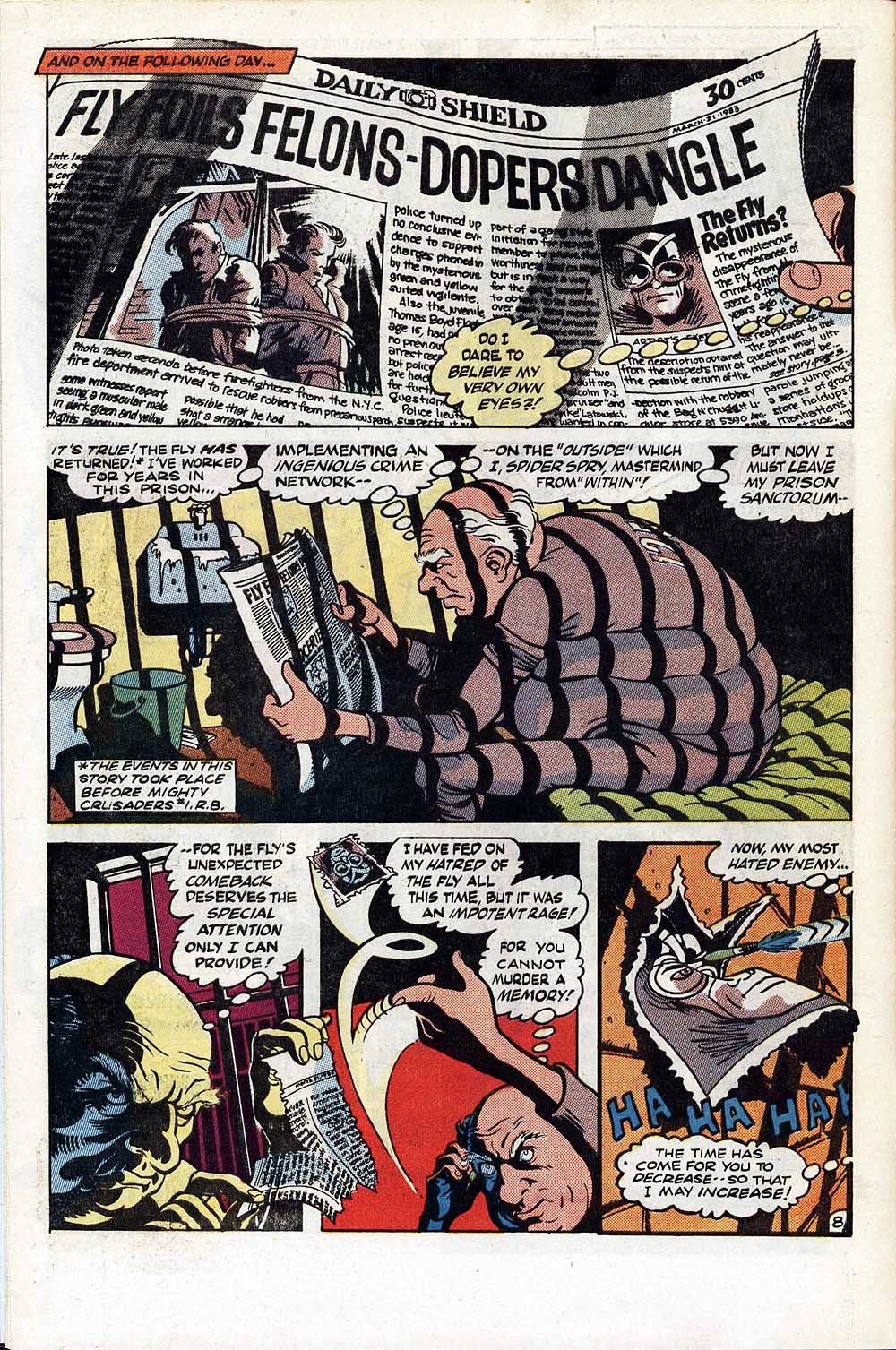 Read online The Fly (1983) comic -  Issue #1 - 9