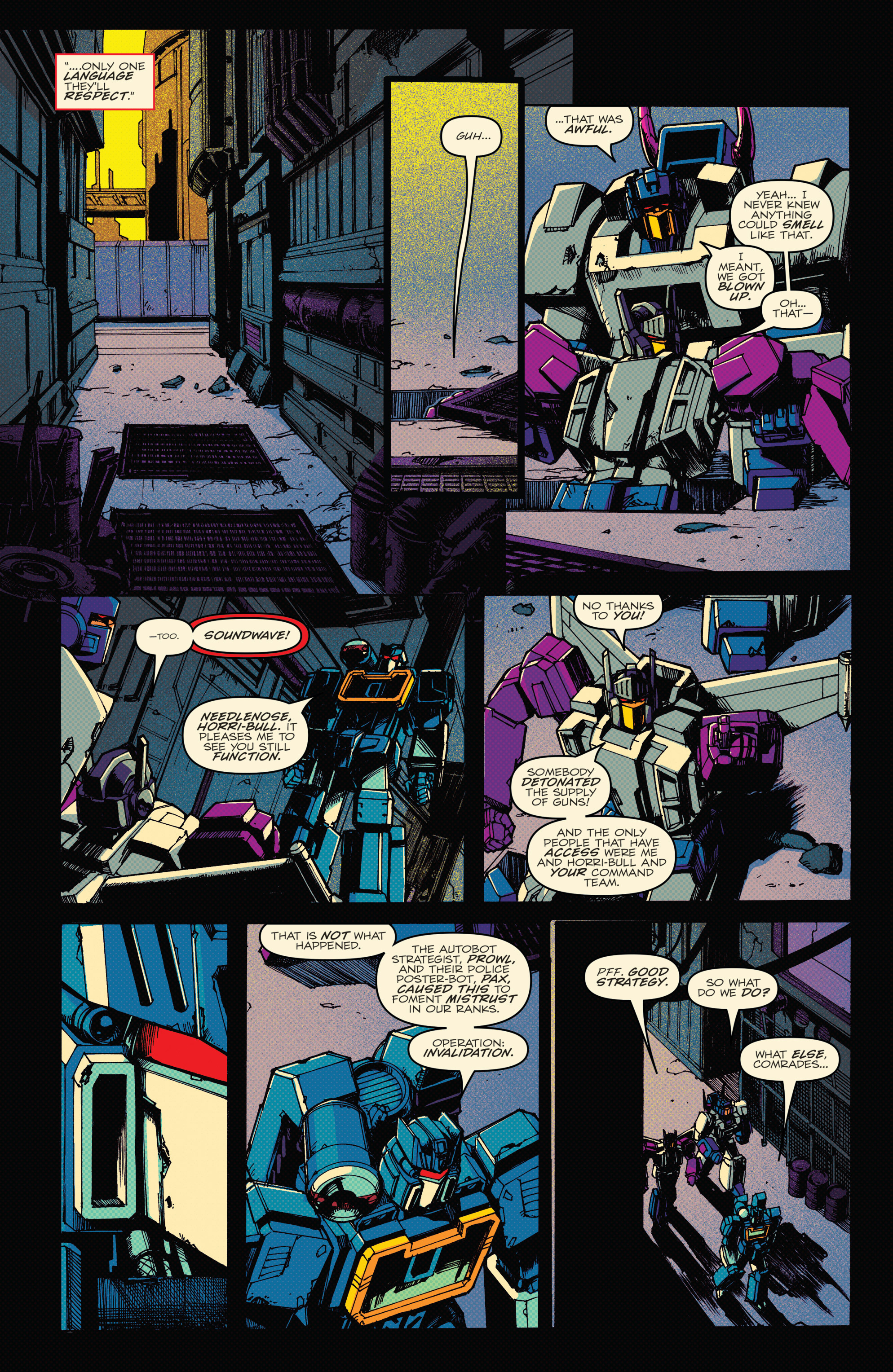Read online Optimus Prime comic -  Issue #6 - 17