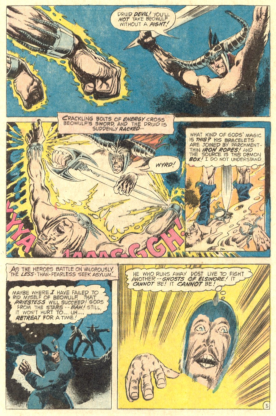 Read online Beowulf (1975) comic -  Issue #5 - 7