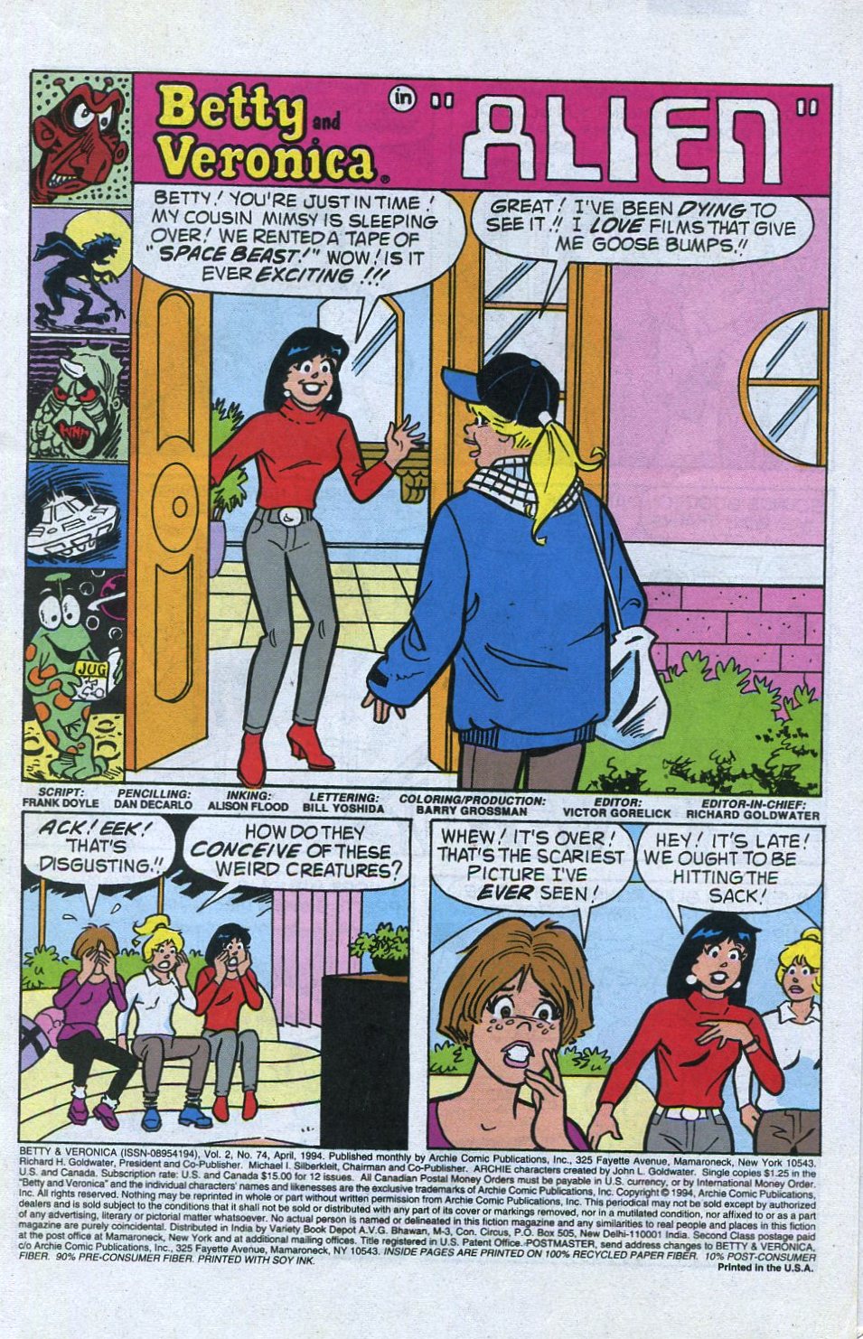 Read online Betty and Veronica (1987) comic -  Issue #74 - 3