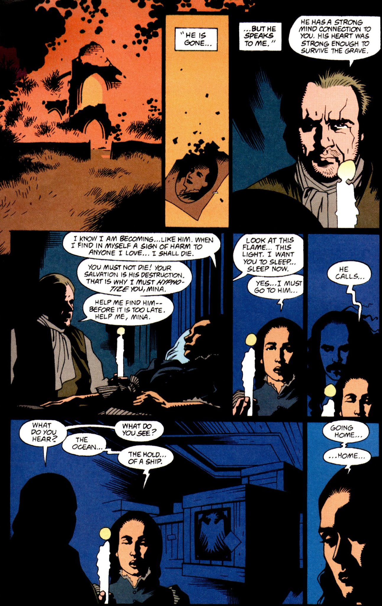 Read online Bram Stoker's Dracula comic -  Issue #4 - 16