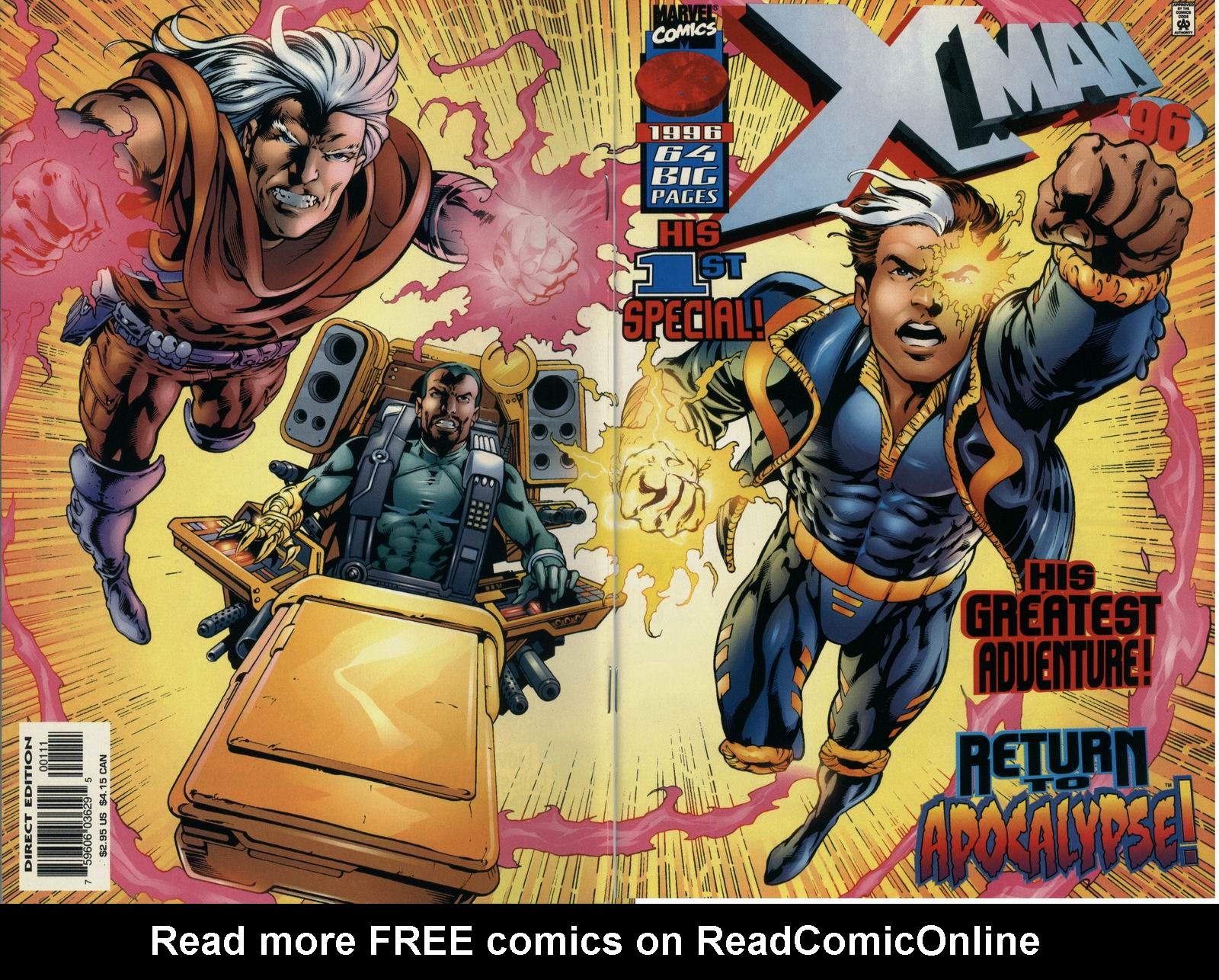 Read online X-Man comic -  Issue # _Annual 1 - 1