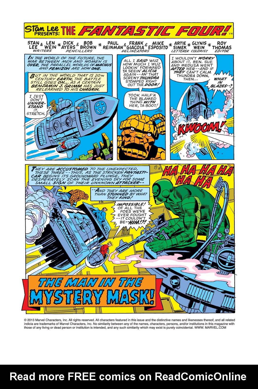 Read online Fantastic Four (1961) comic -  Issue #154 - 2