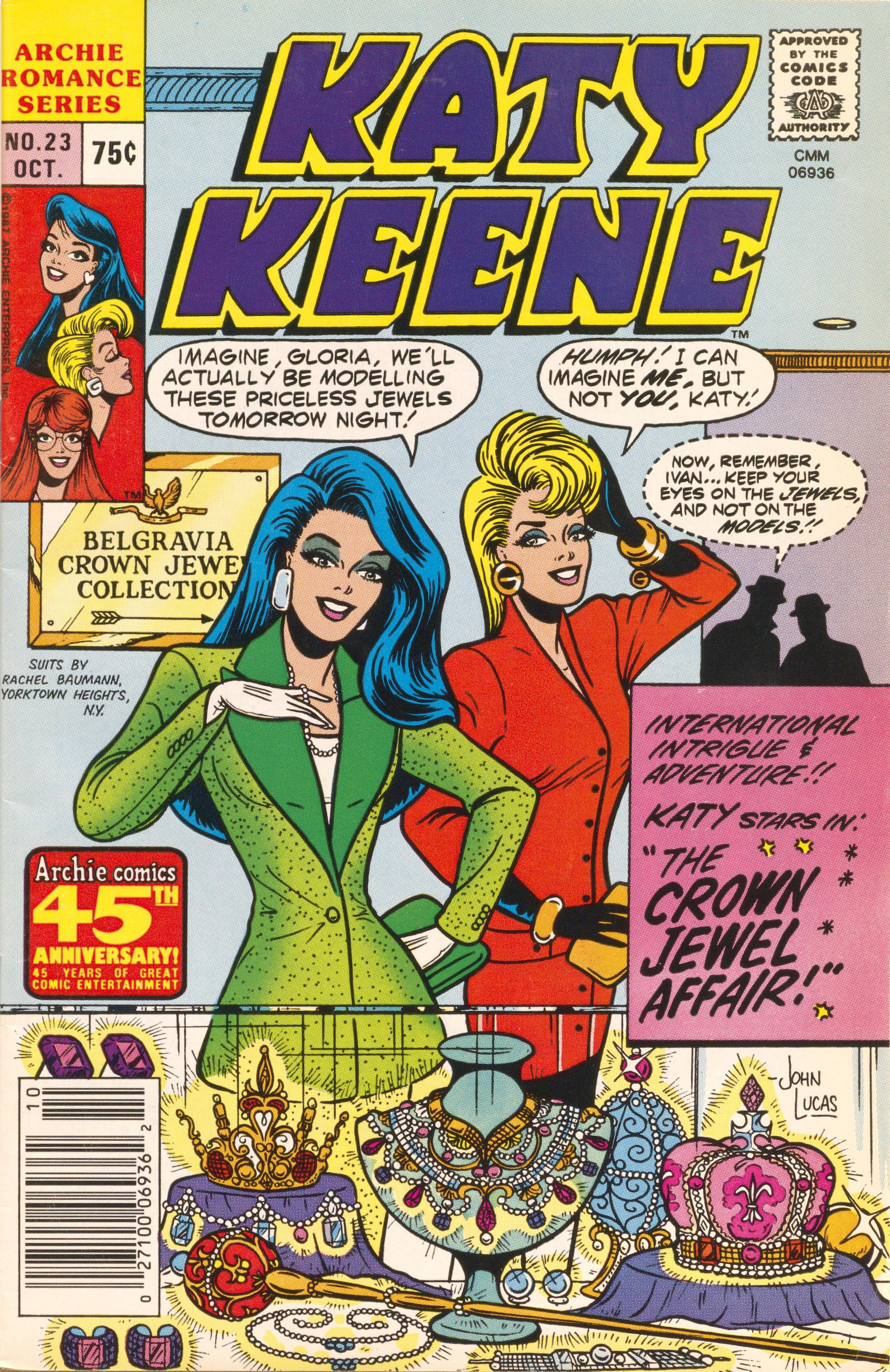 Read online Katy Keene (1983) comic -  Issue #23 - 1