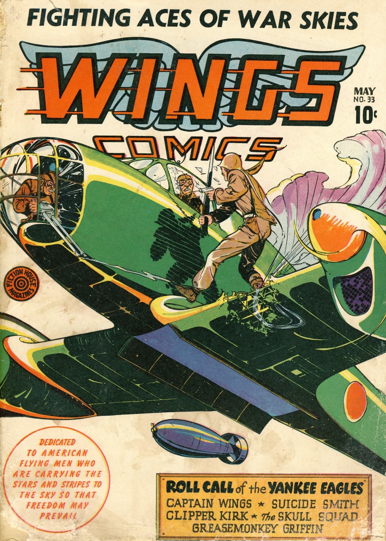 Read online Wings Comics comic -  Issue #33 - 1