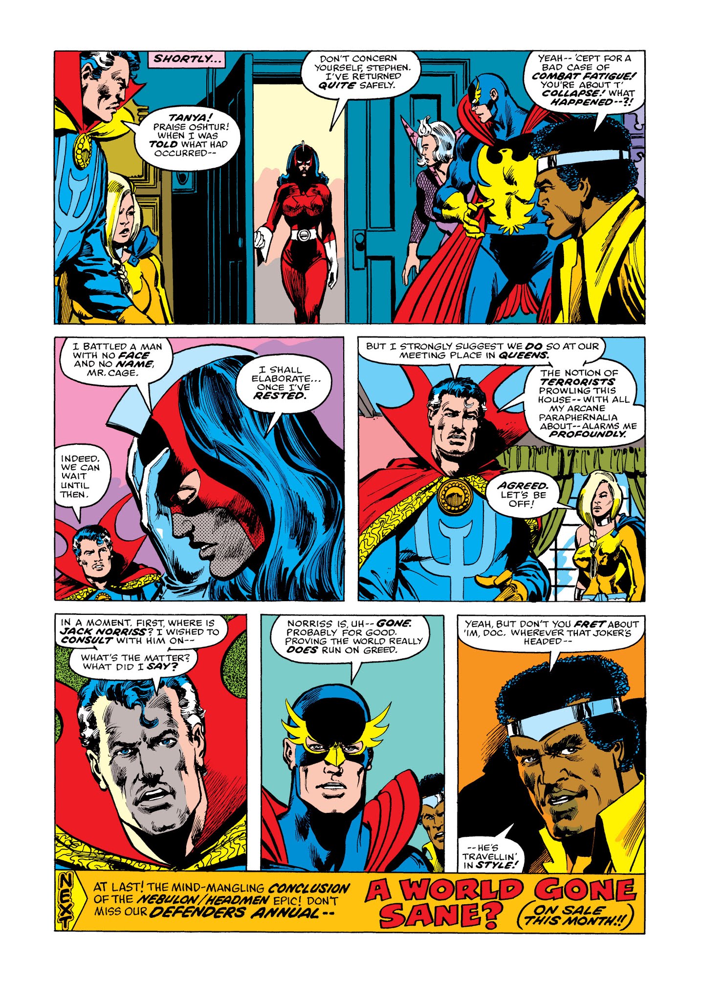 Read online Marvel Masterworks: The Defenders comic -  Issue # TPB 5 (Part 2) - 88