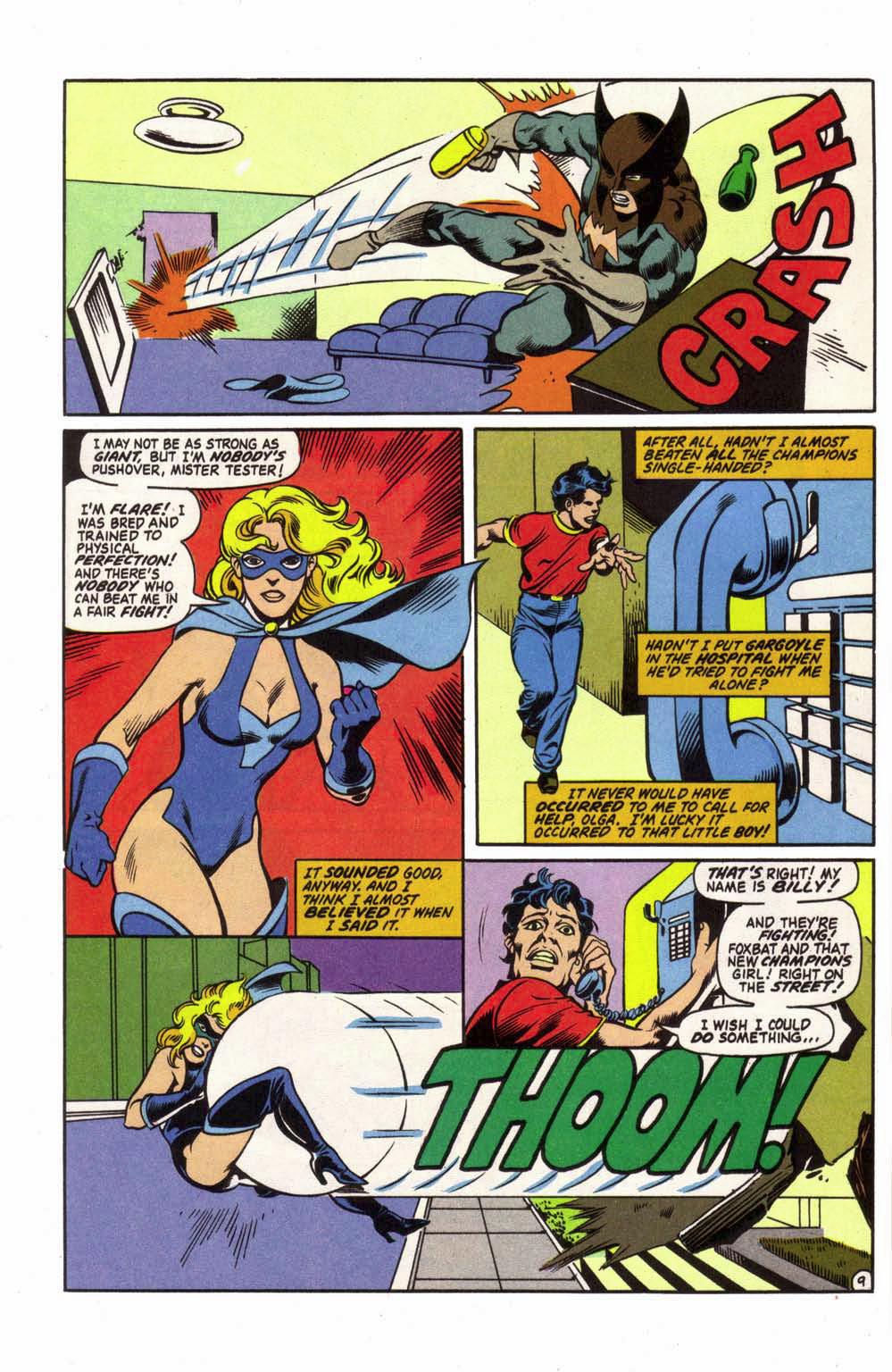 Read online Champions (1987) comic -  Issue #8 - 26