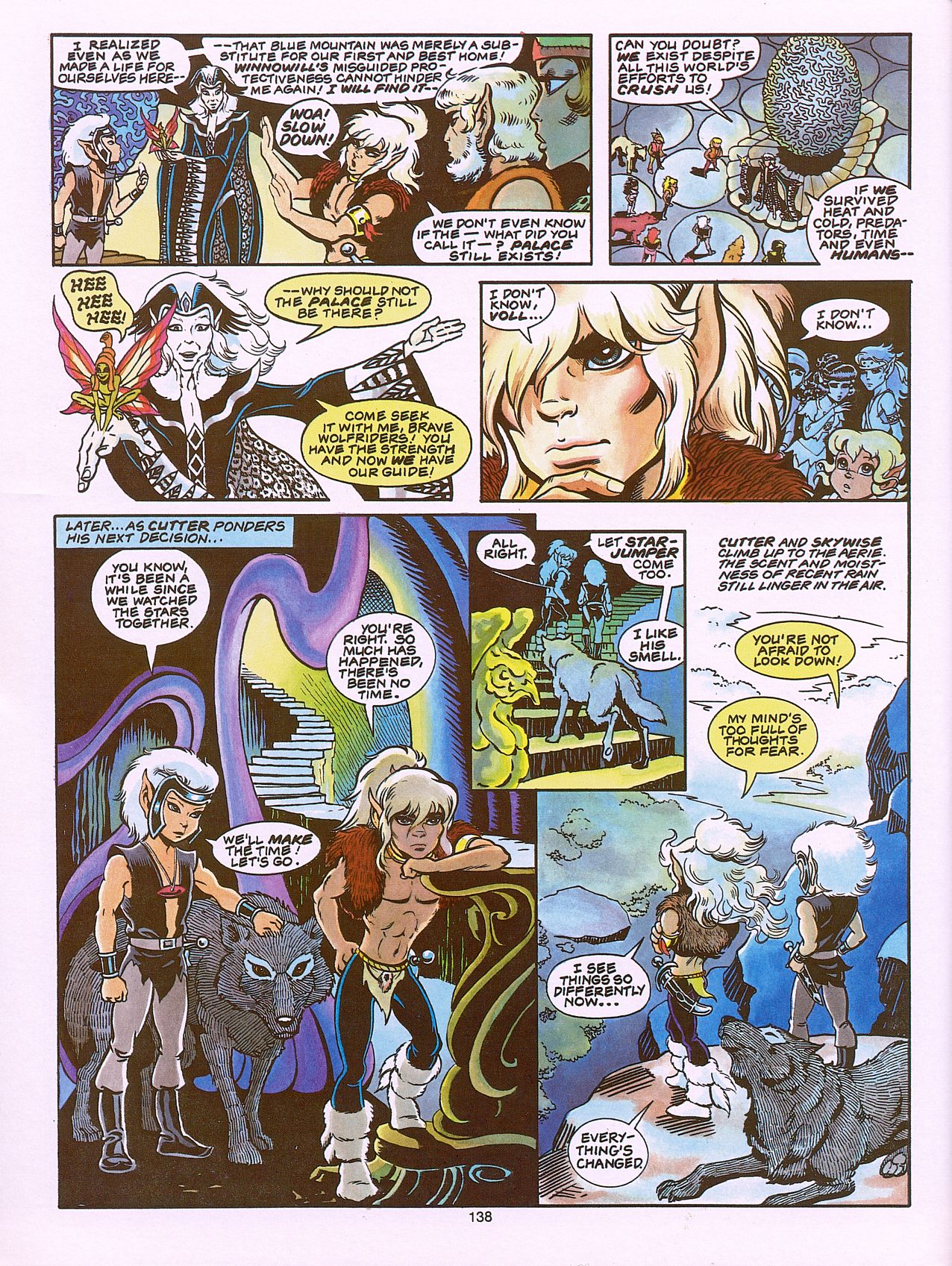 Read online ElfQuest (Starblaze Edition) comic -  Issue # TPB 3 - 137