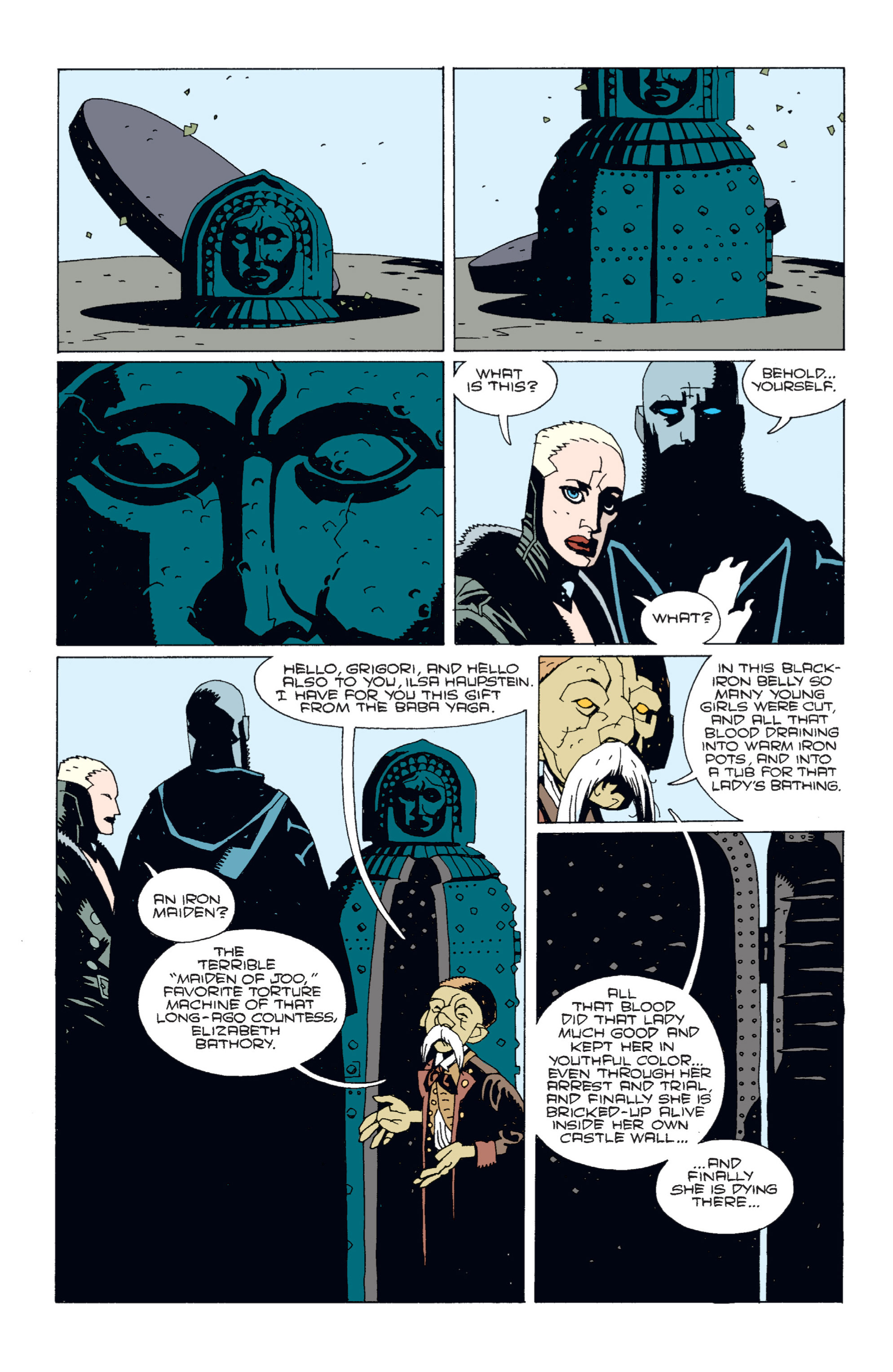 Read online Hellboy comic -  Issue #2 - 95