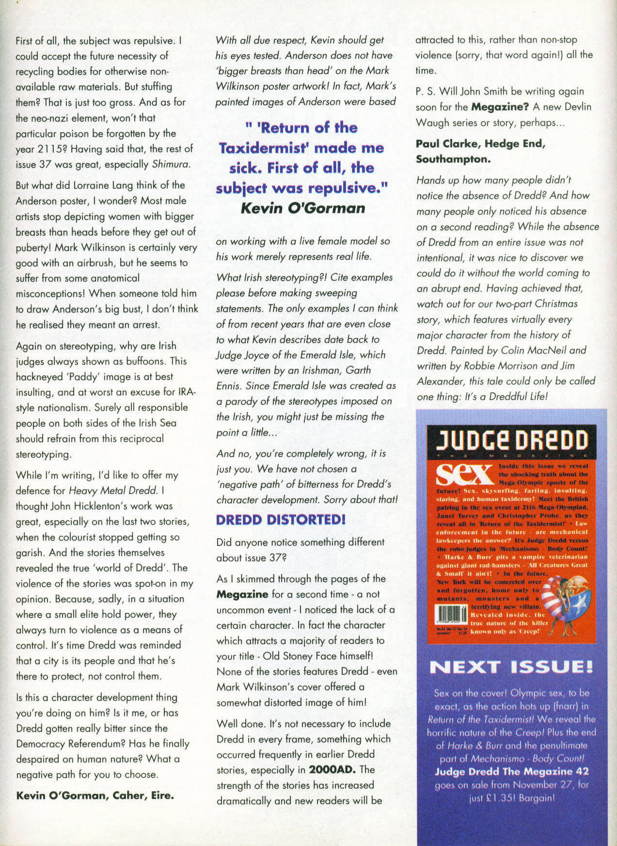 Read online Judge Dredd: The Megazine (vol. 2) comic -  Issue #41 - 23