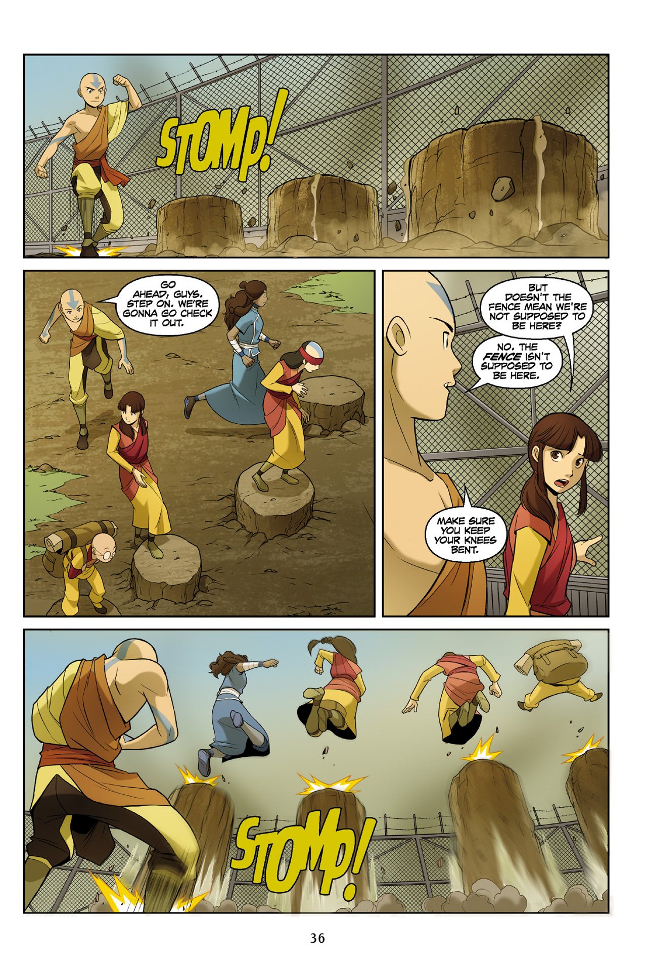 Read online Nickelodeon Avatar: The Last Airbender - The Rift comic -  Issue # Part 1 - 36