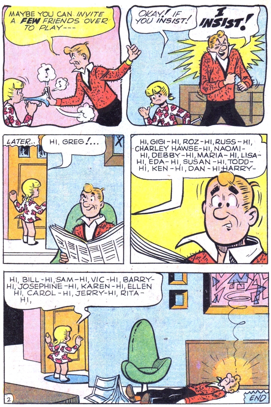 Read online Reggie and Me (1966) comic -  Issue #54 - 11