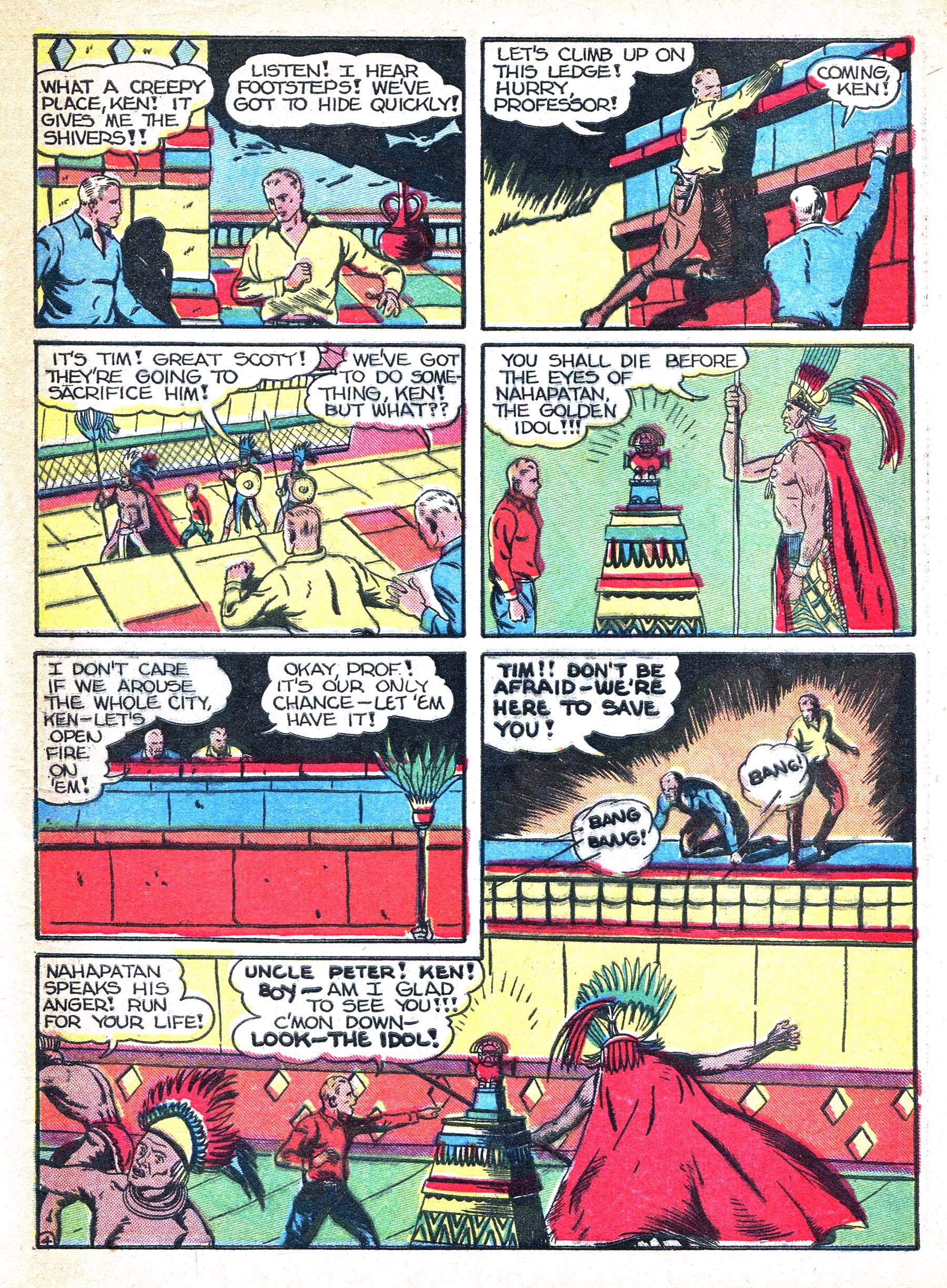 Read online Masked Marvel comic -  Issue #1 - 63