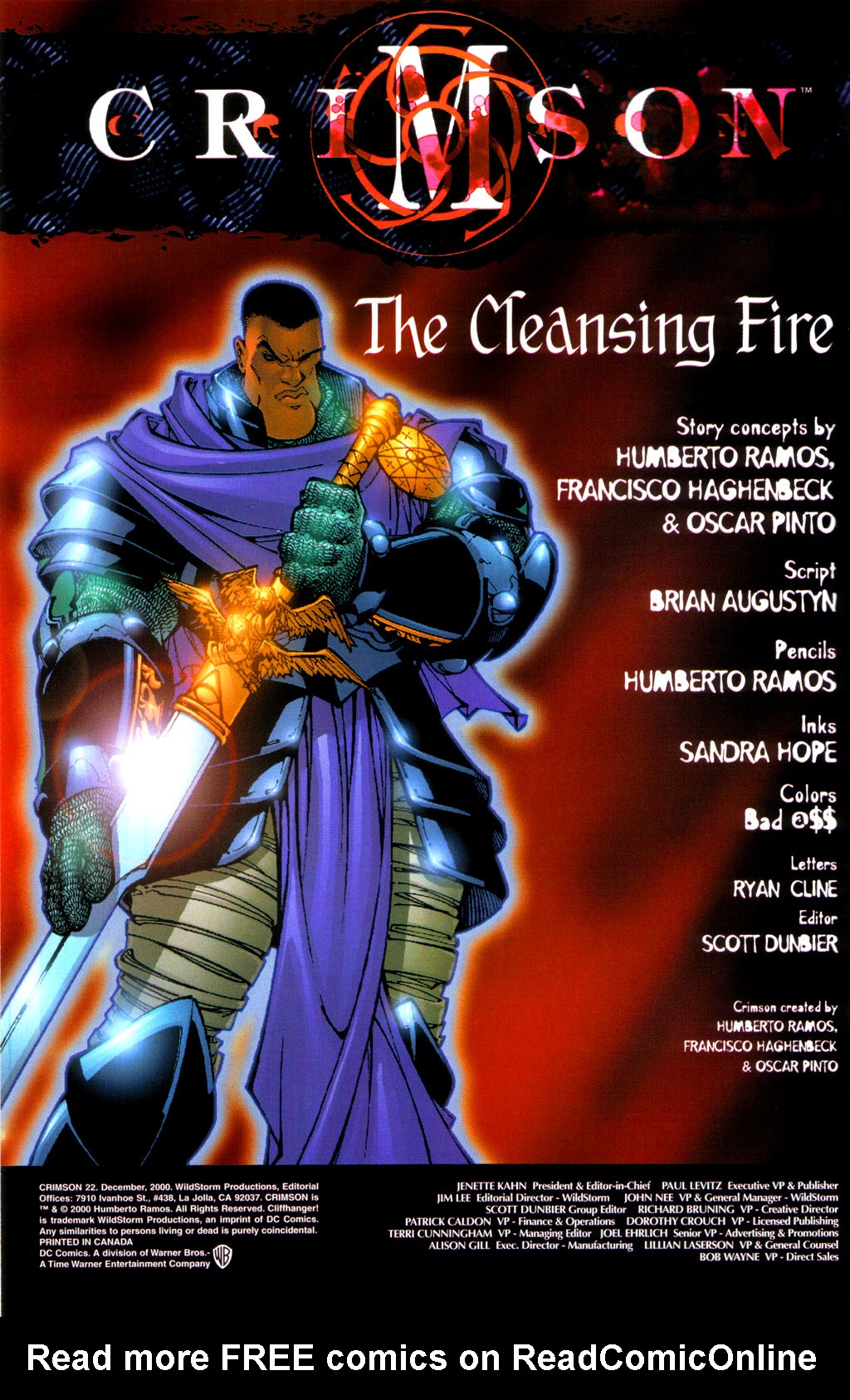 Read online Crimson comic -  Issue #22 - 2