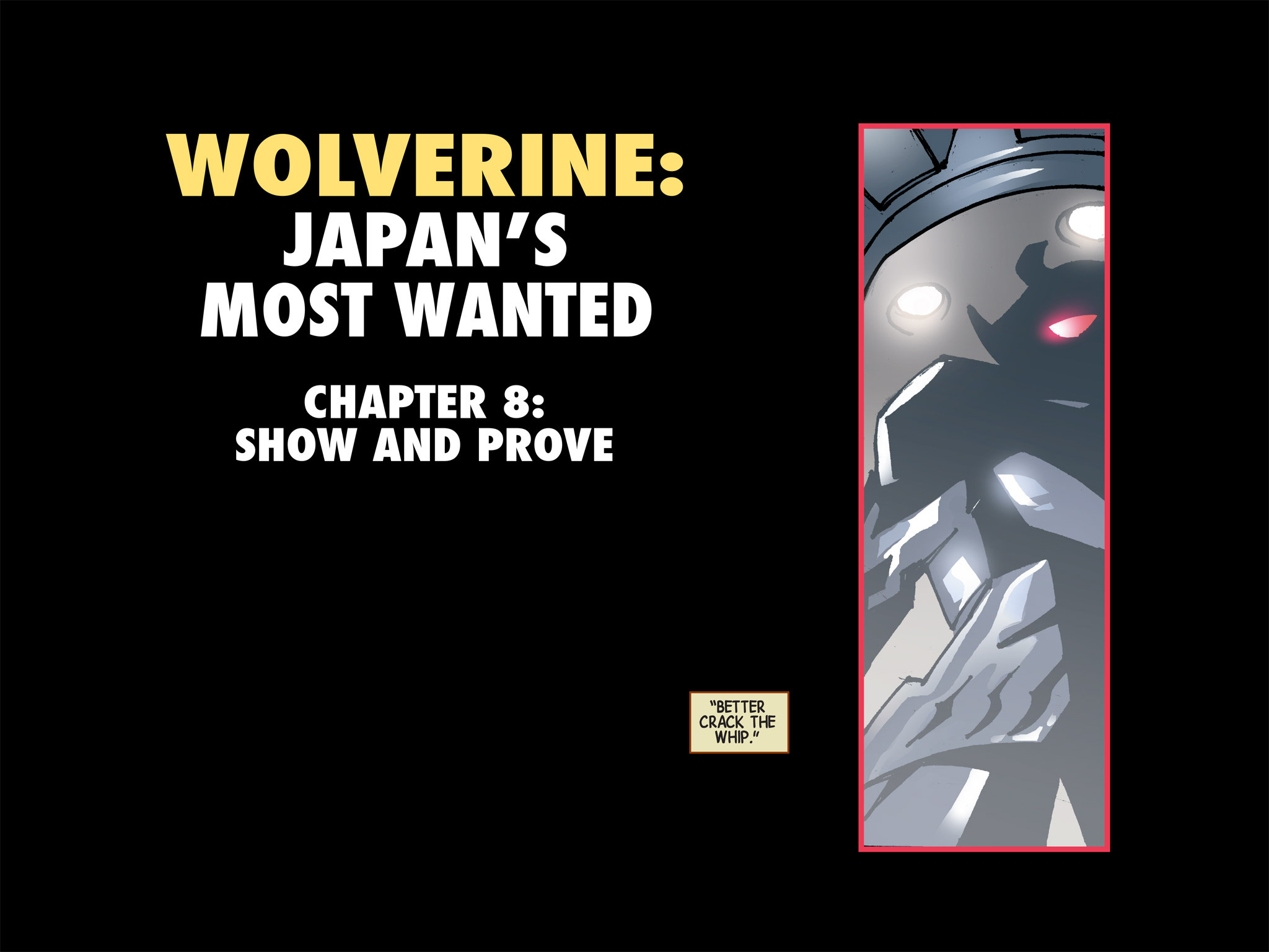 Read online Wolverine: Japan's Most Wanted comic -  Issue #8 - 16