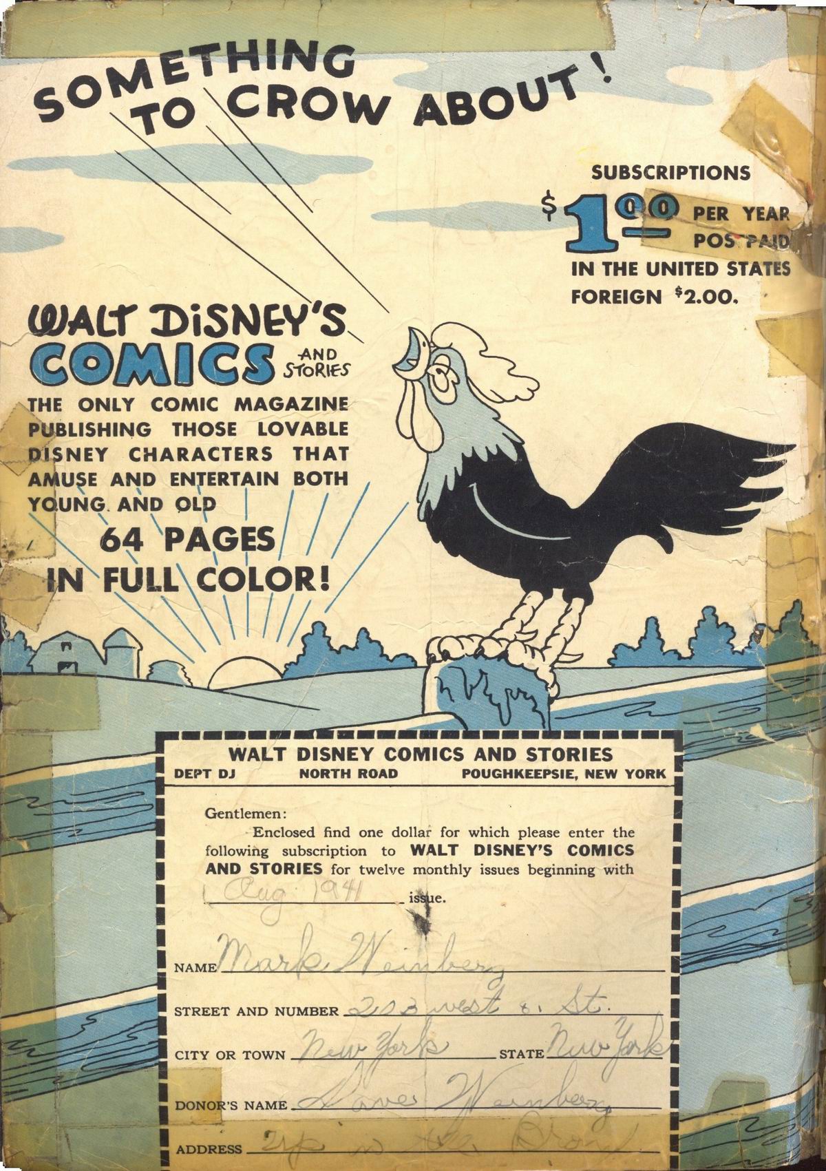 Read online Walt Disney's Comics and Stories comic -  Issue #9 - 2