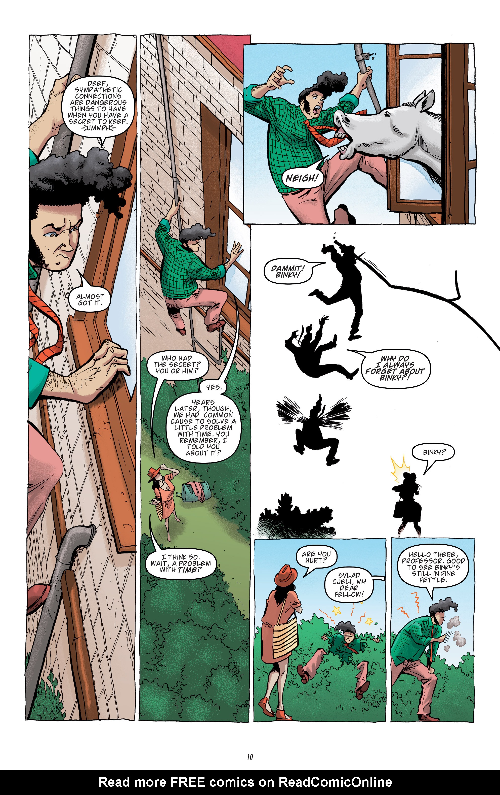 Read online Dirk Gently's Holistic Detective Agency: The Salmon of Doubt comic -  Issue #1 - 12