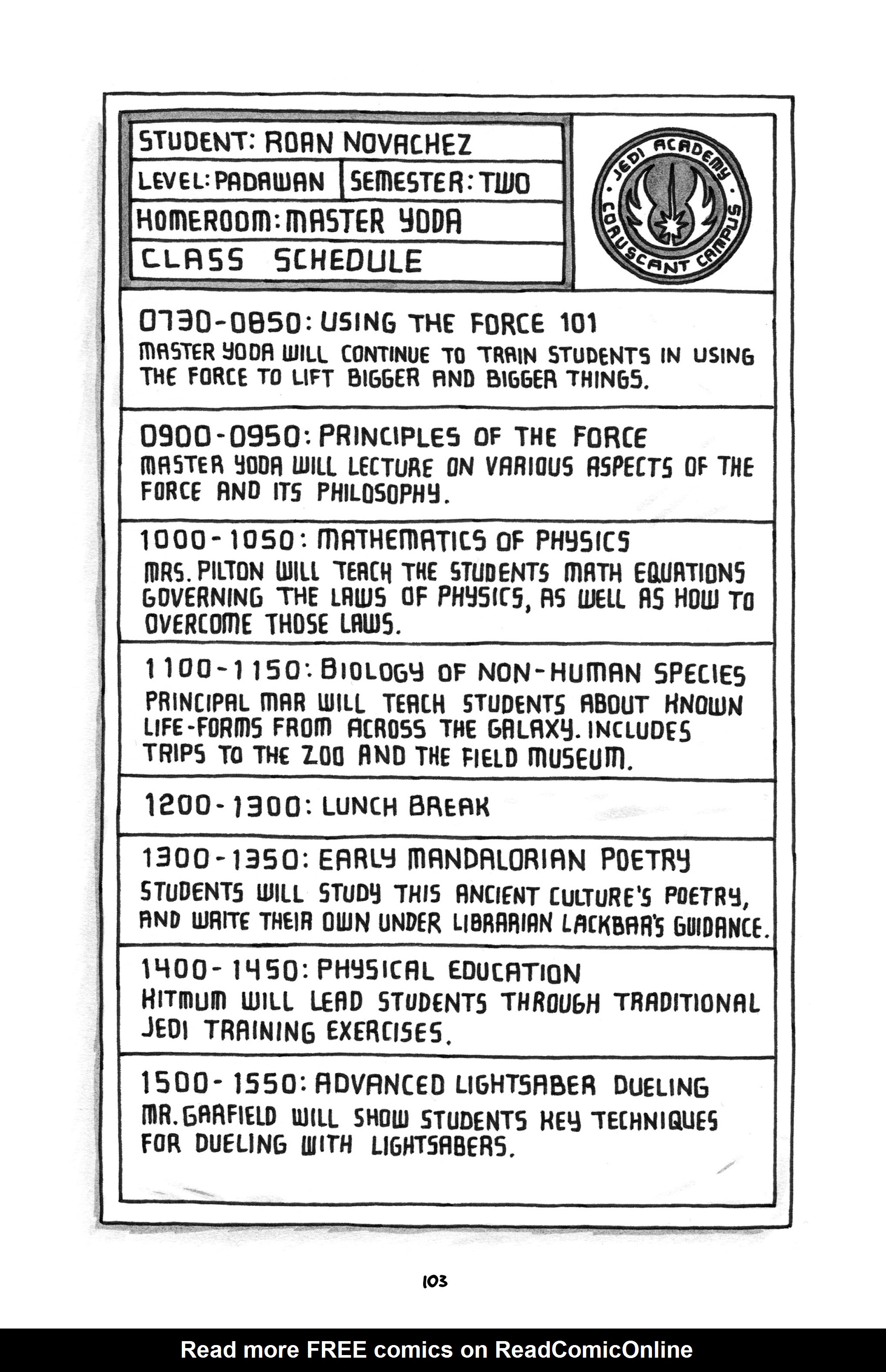 Read online Jedi Academy comic -  Issue # TPB 1 (Part 2) - 6