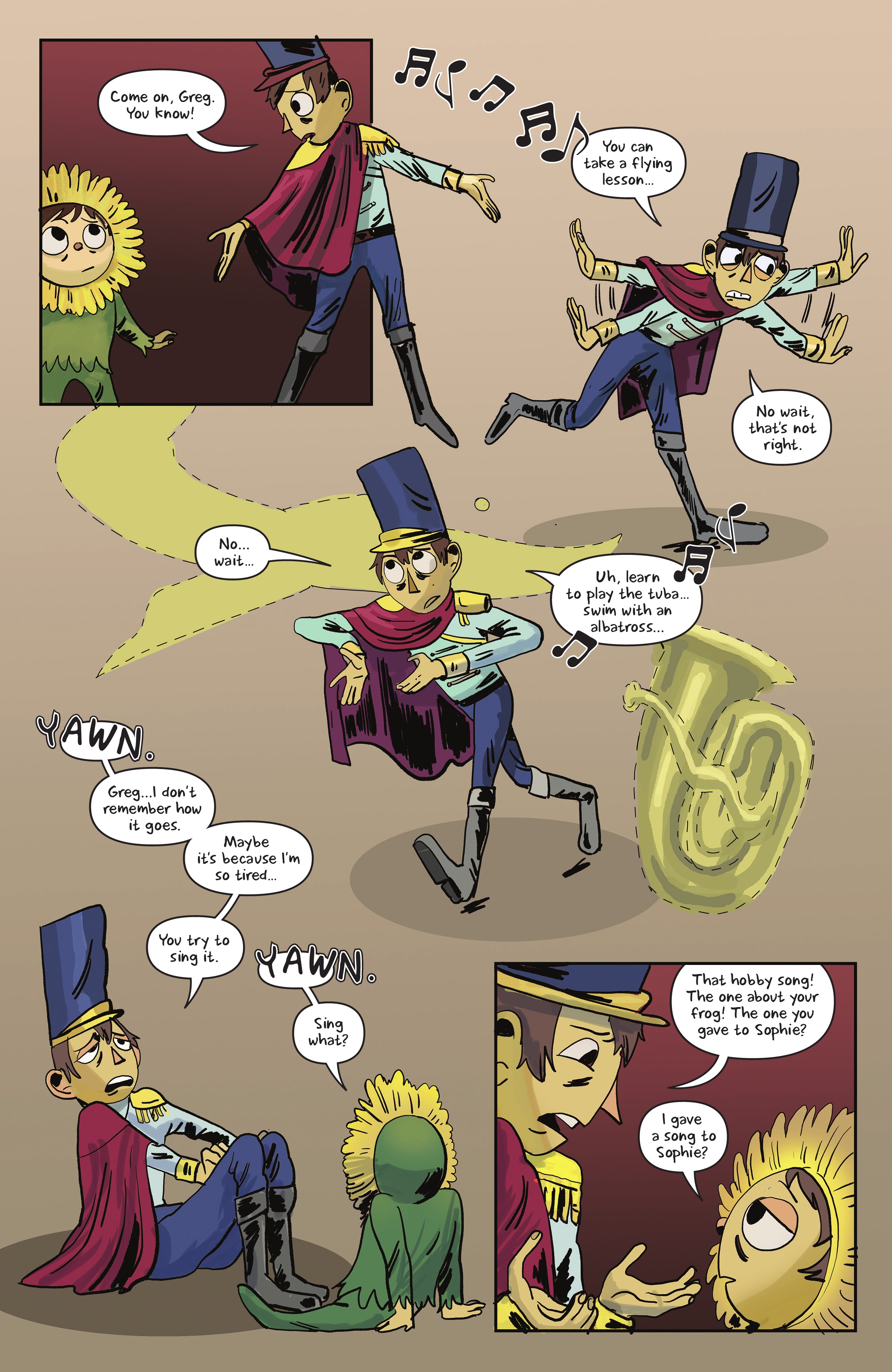 Read online Over the Garden Wall: Soulful Symphonies comic -  Issue # TPB - 81