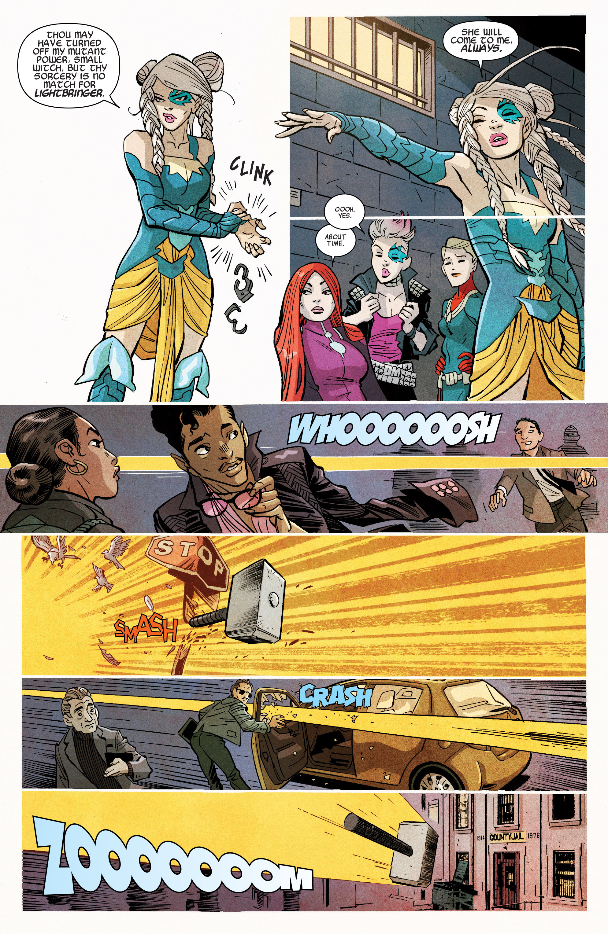 Read online A-Force (2016) comic -  Issue #6 - 7