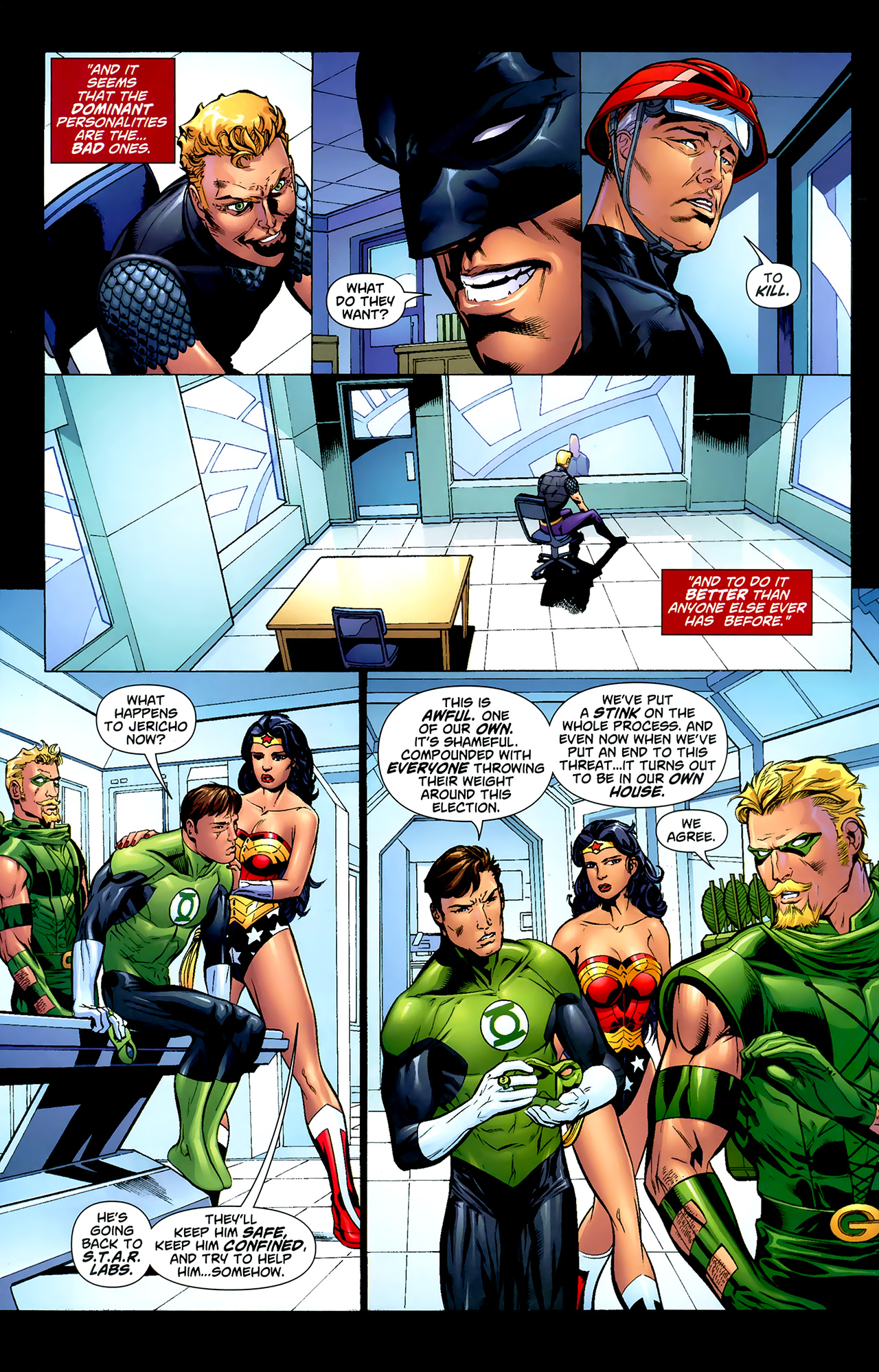 Read online DC Universe: Decisions comic -  Issue #4 - 14