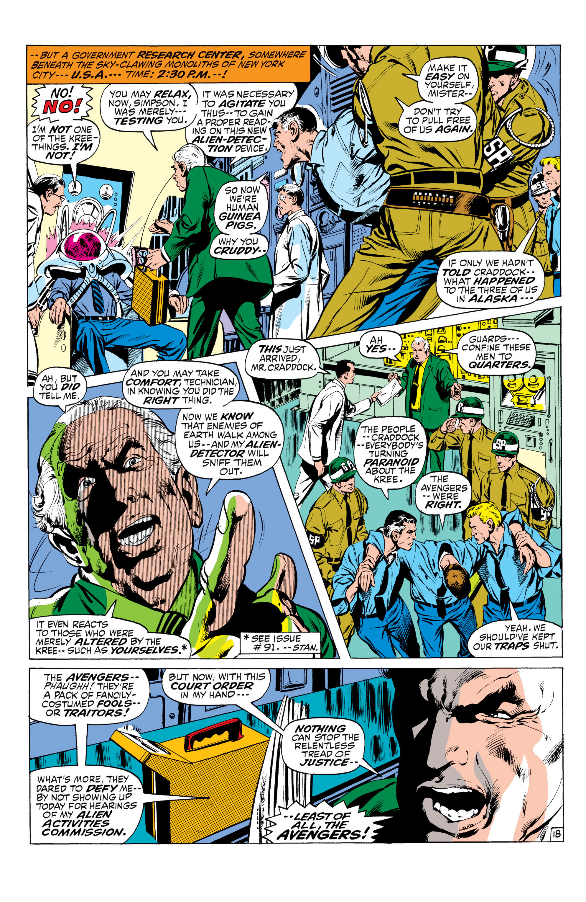 Read online Marvel Masterworks: The Avengers comic -  Issue # TPB 10 (Part 2) - 45