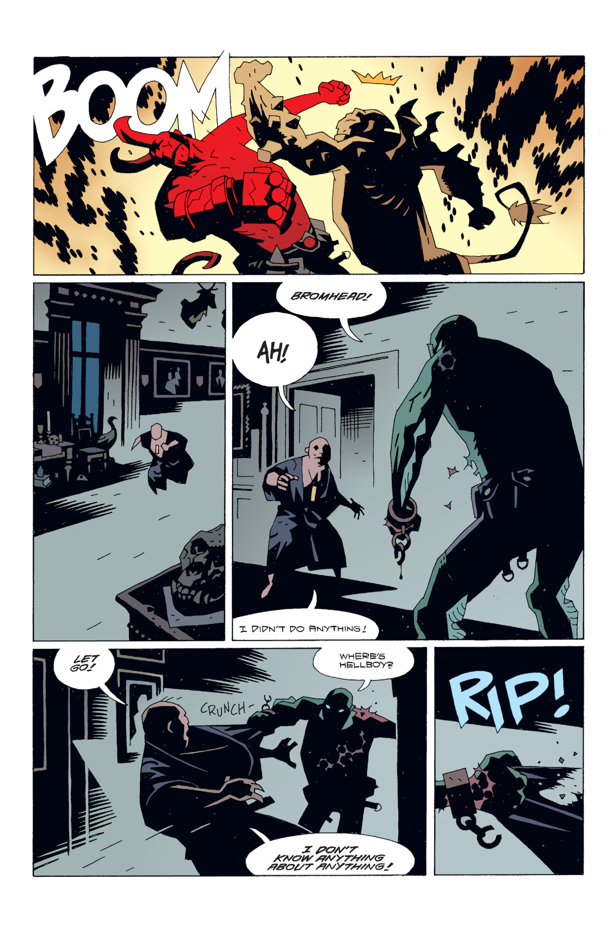 Read online Hellboy comic -  Issue #4 - 111