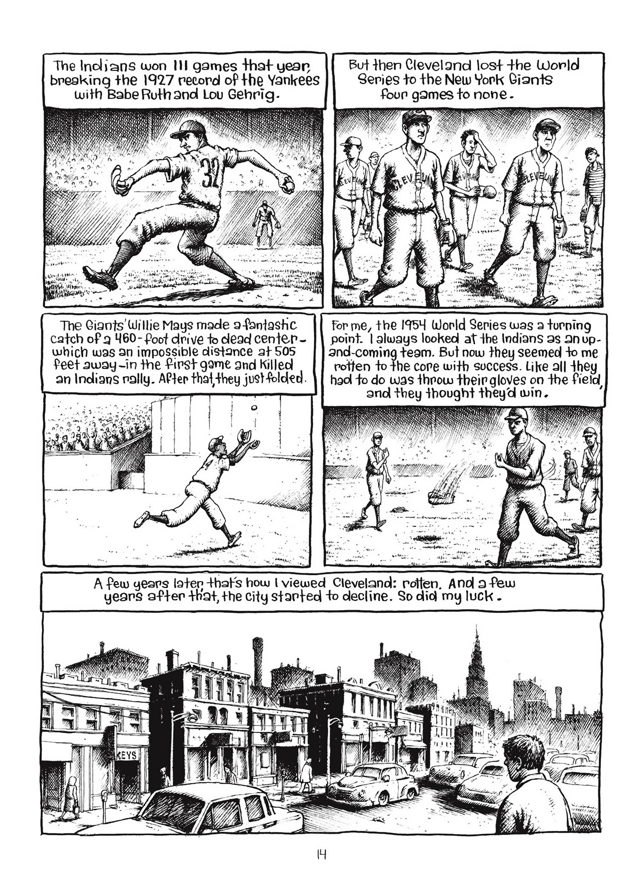 Read online Harvey Pekar's Cleveland comic -  Issue # TPB - 15