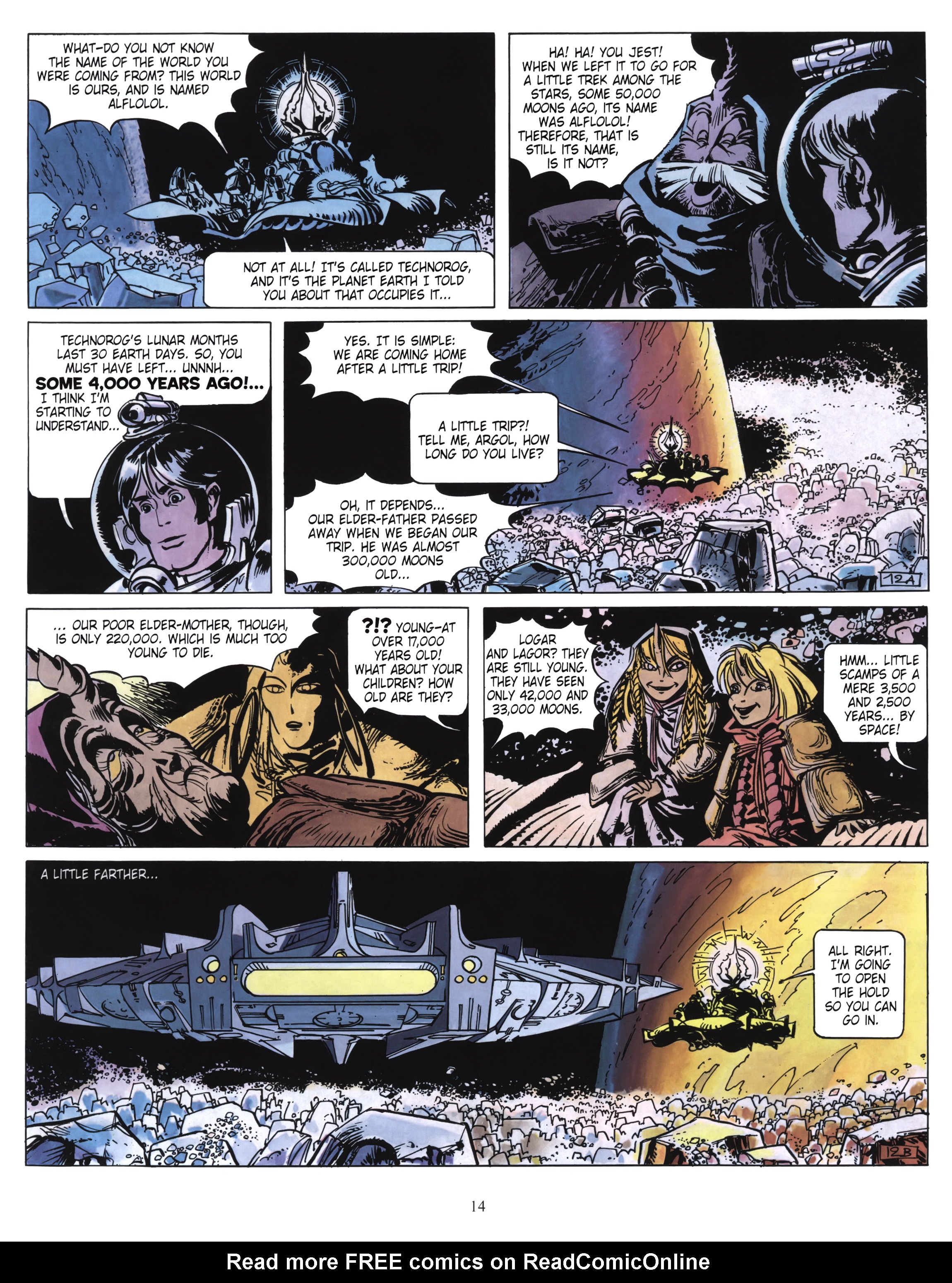 Read online Valerian and Laureline comic -  Issue #4 - 16