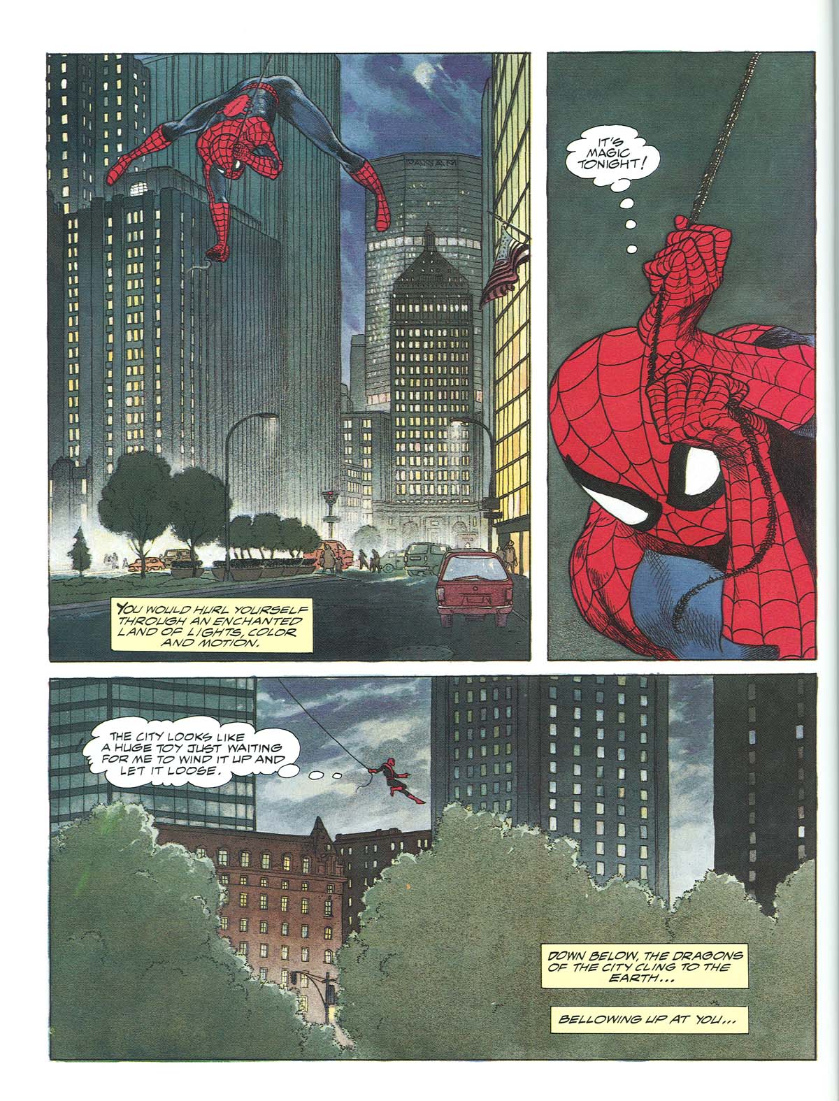 Read online Marvel Graphic Novel comic -  Issue #63 - Spider-Man - Spirits of the Earth - 7