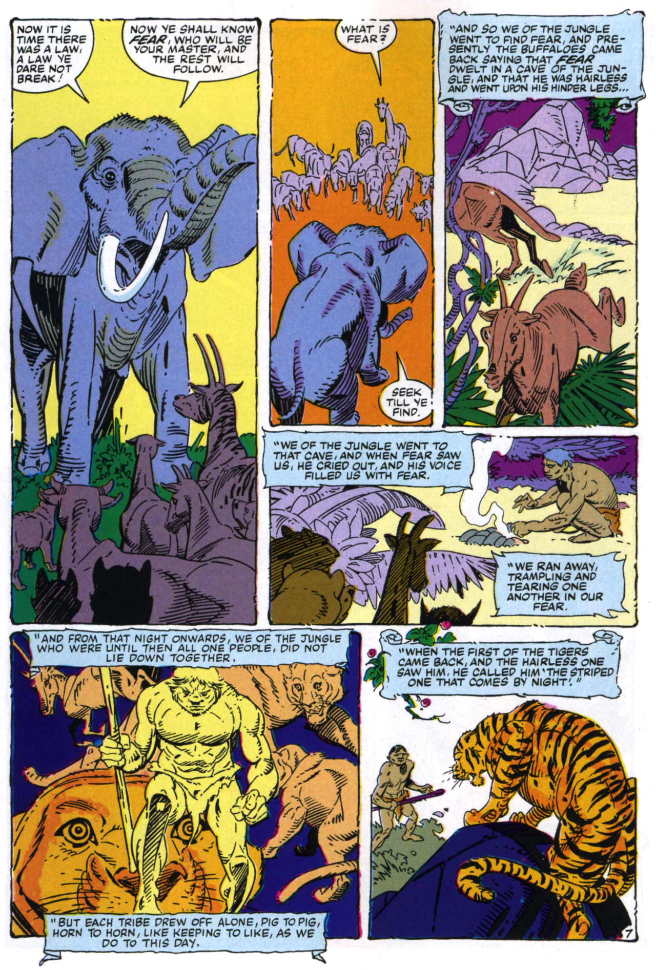 Read online Marvel Illustrated Jungle Book comic -  Issue # Full - 32