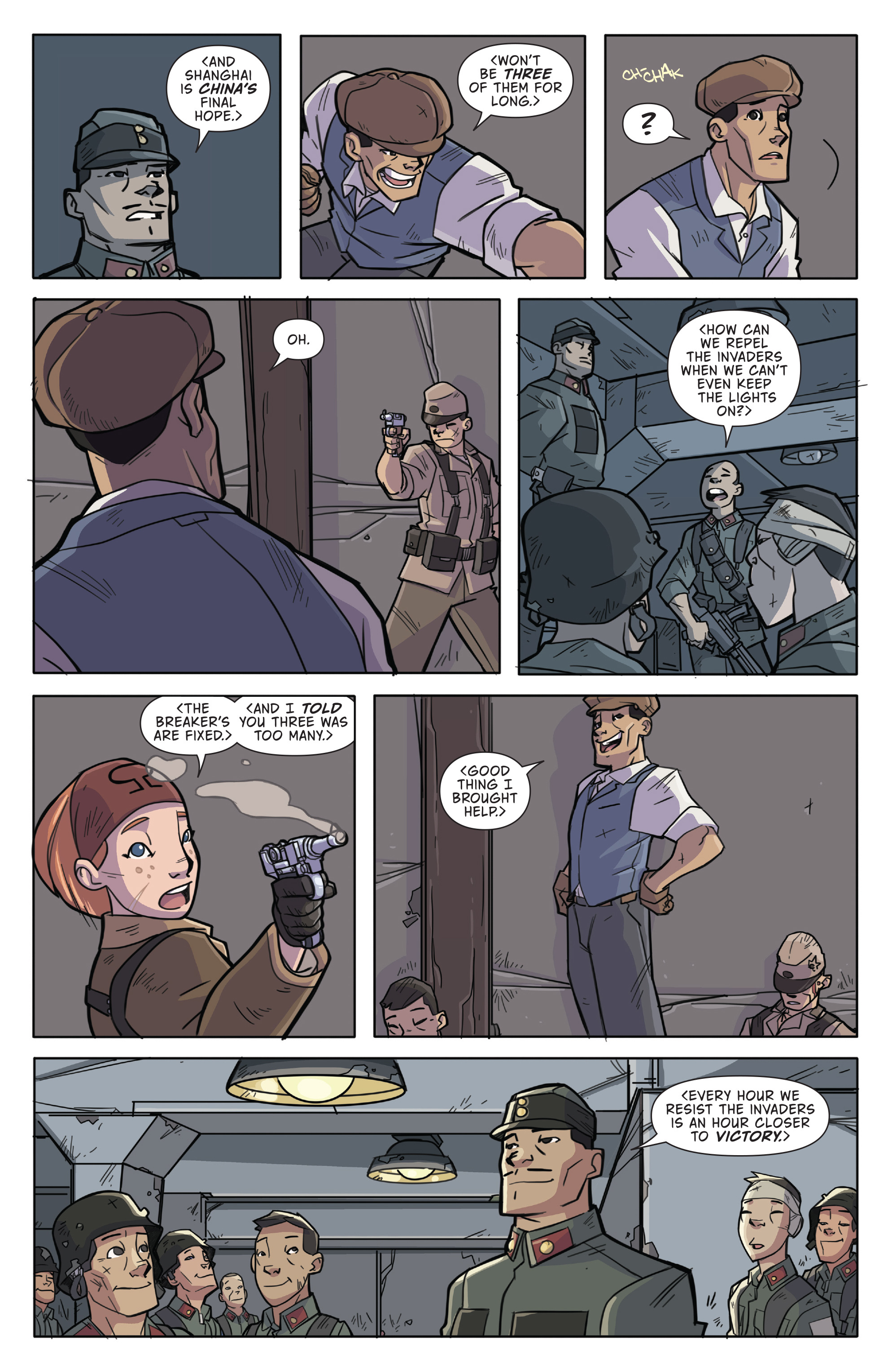 Read online Atomic Robo and the Temple of Od comic -  Issue #2 - 5